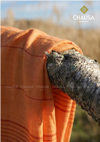  Khăn Choàng Sợi Tơ Tằm Thủ Công Dân Tộc Thái Trắng - Được dệt từ 70% tơ tằm tự nhiên, nhuộm màu củ nghệ thủ công truyền thống, nguyên liệu thiên nhiên, an toàn 