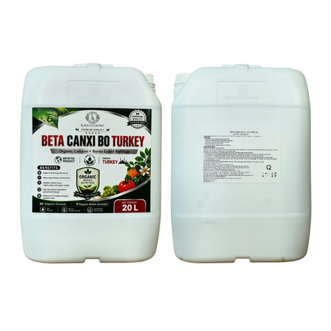  Phân Bón Canxi Bo Hữu Cơ Beta Canxi Bo Turkey Nhập Khẩu Thổ Nhĩ Kỳ Can 20L 