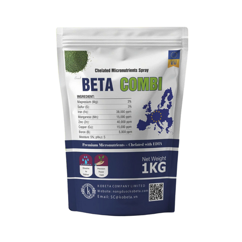  Phân Bón Lá Trung Vi Lượng - Beta Combi Nhập Khẩu Châu Âu - Bao 25kg 