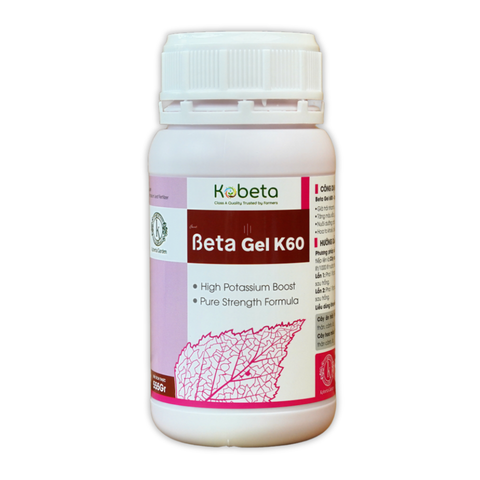  Beta Gel K60 - Kali 60% Dạng Gel - Nhập Khẩu Thổ Nhĩ Kỳ - Chai 555gr 