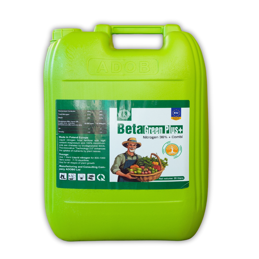 Phân Bón Lá Đạm Trung Vi Lượng Beta Green Plus can 20L