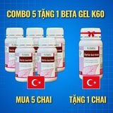  Combo 6 Chai Beta Gel K60 555gr Nhập Khẩu Thổ Nhĩ Kỳ (Mua 5 Tặng 1) 