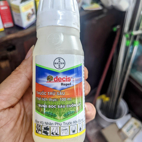  Decis Repel 2.5EC - Thuốc Trừ Sâu Cuốn Lá - Chai 100ml 