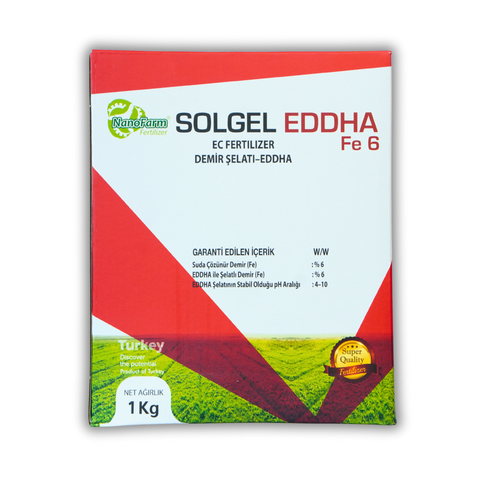  Phân Bón Vi Lượng Sắt Fe 6% EDDHA Nhập Khẩu Thổ Nhĩ Kỳ 