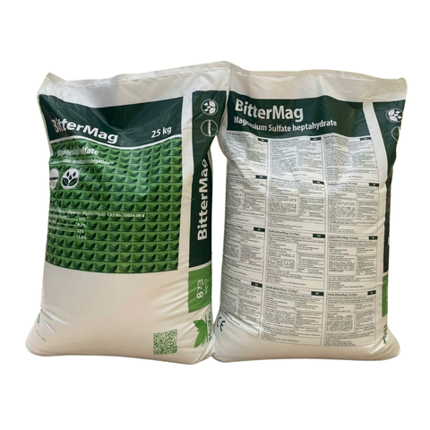  Phân bón MgSO4 Magie Sunphat - BitterMag HAIFA - Nhập Khẩu Ấn Độ - Bao 25kg 