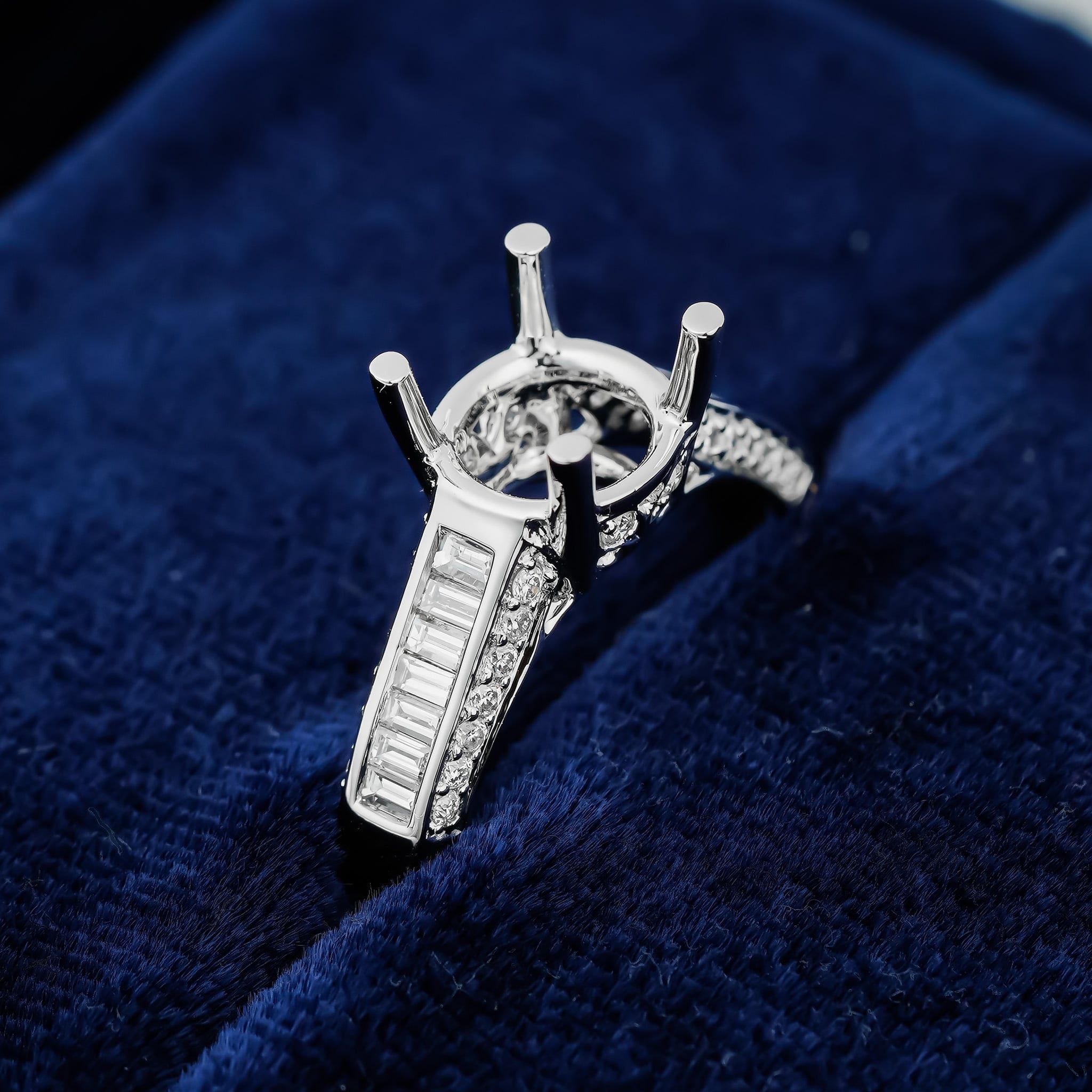 CATHEDRAL SEMI-SET RING