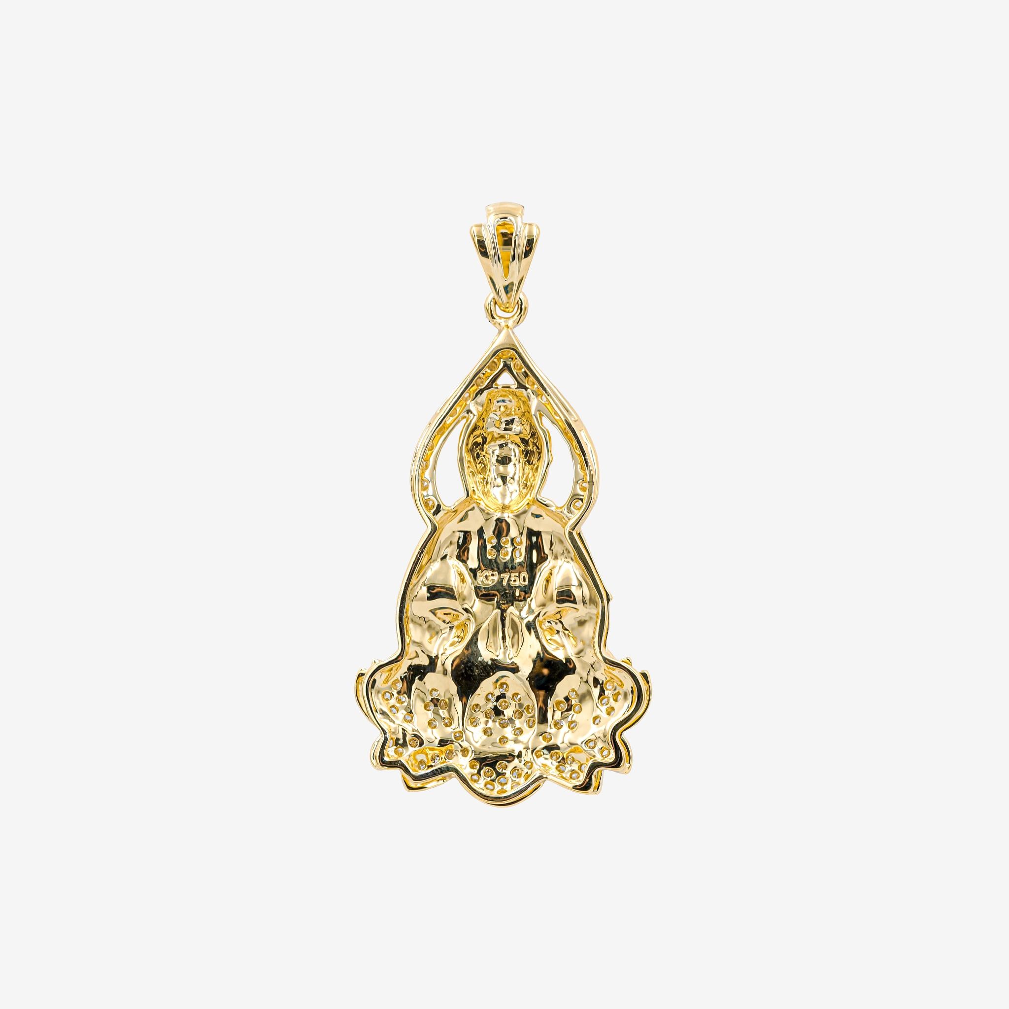 MANDORLA GUANYIN PENDANT