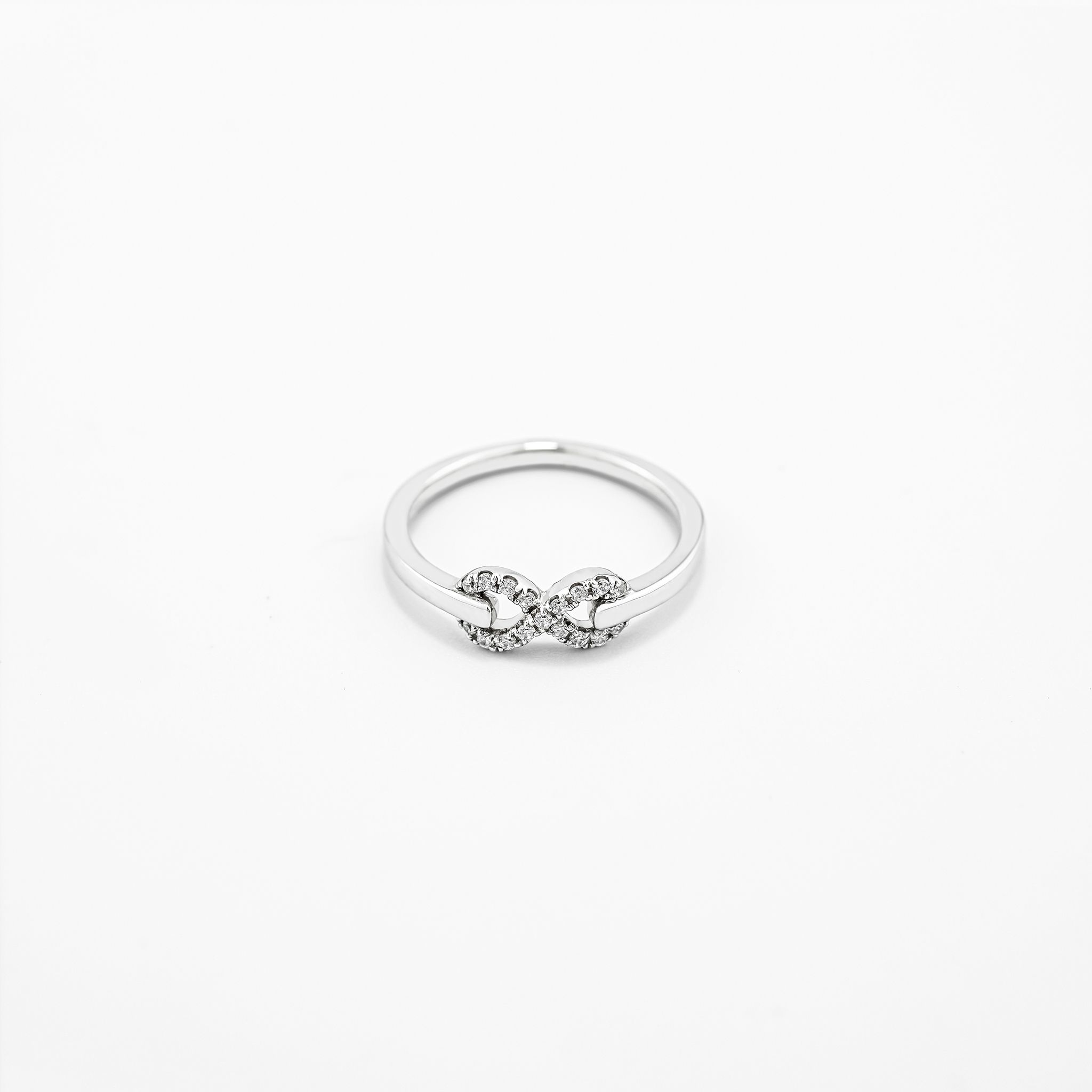 ACCENTED INFINITY RING