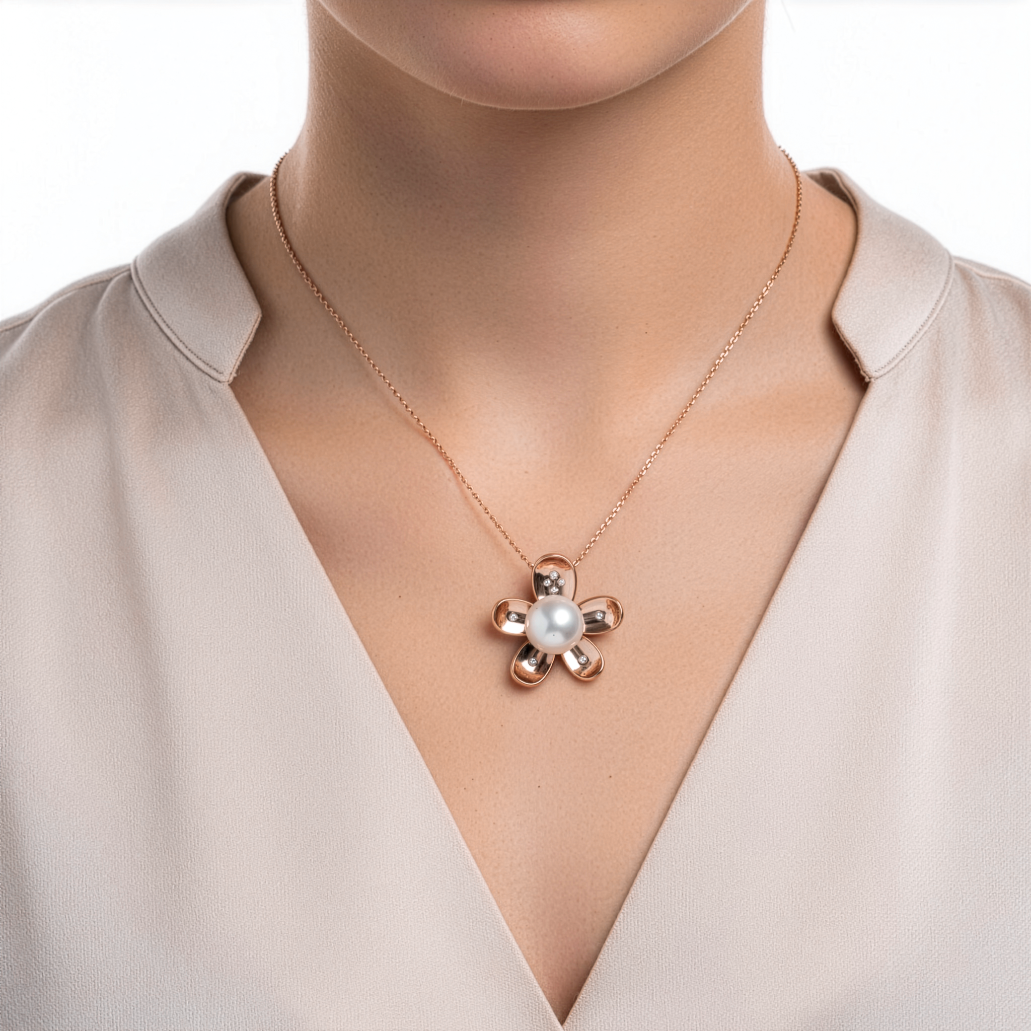 BLOSSOM PEARL PENDANT