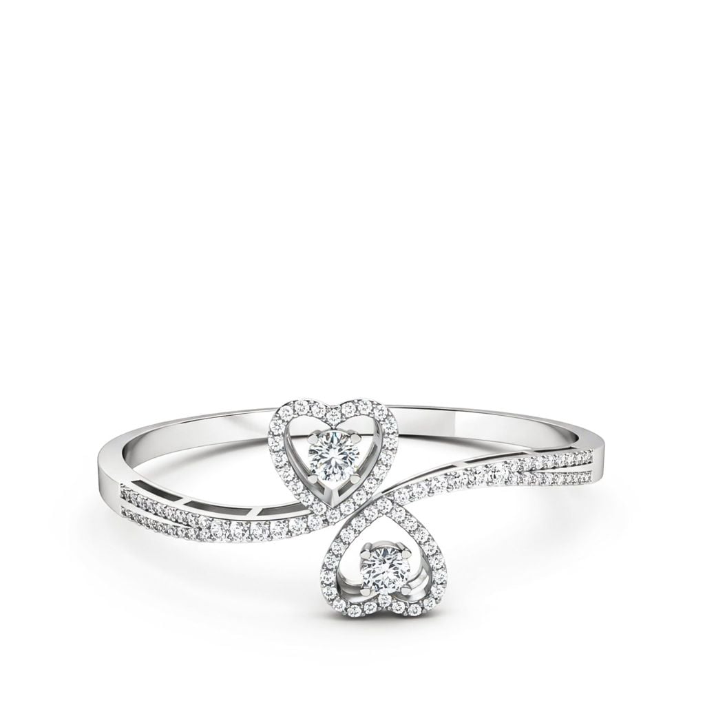  ACCENTED BYPASS BANGLE 