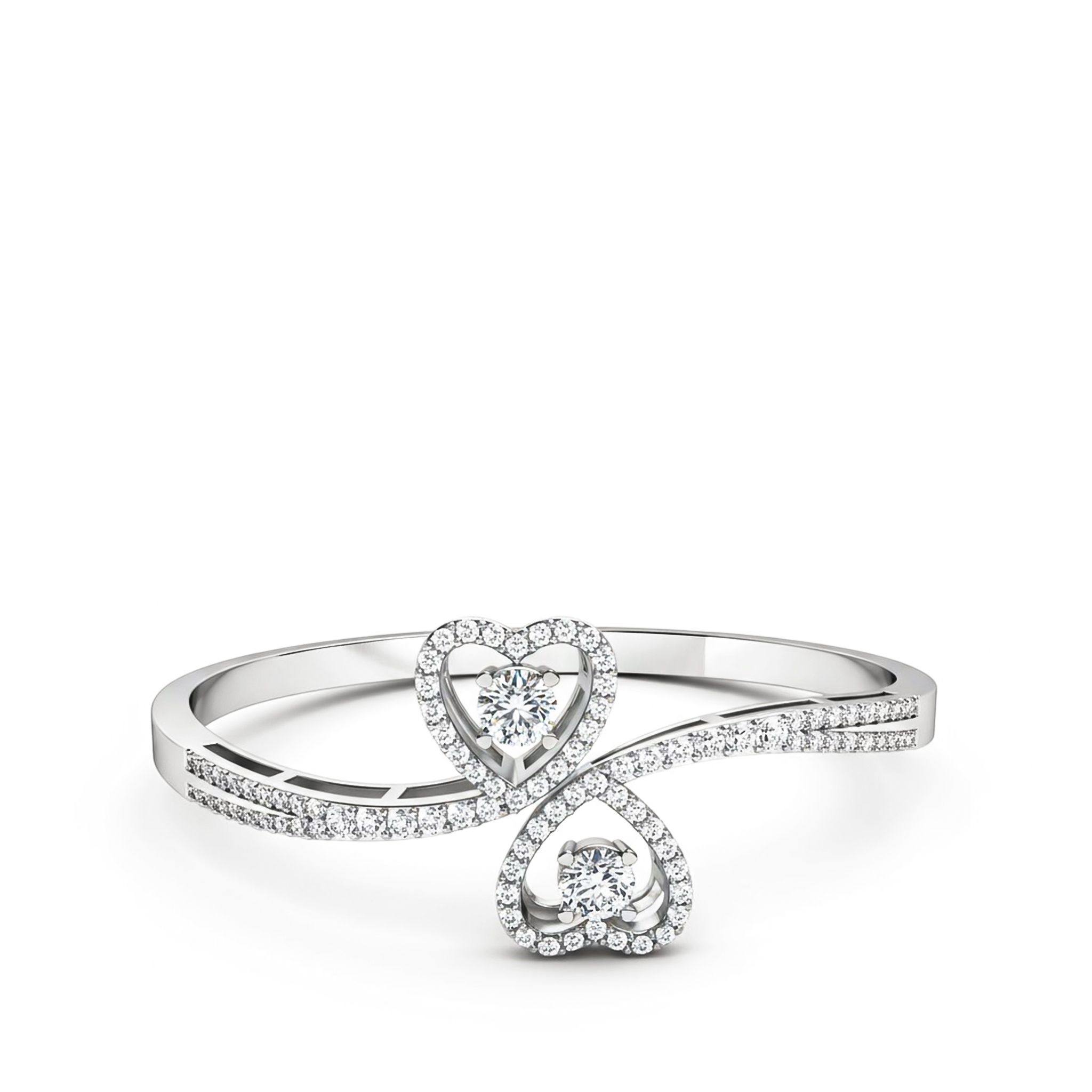 ACCENTED BYPASS BANGLE