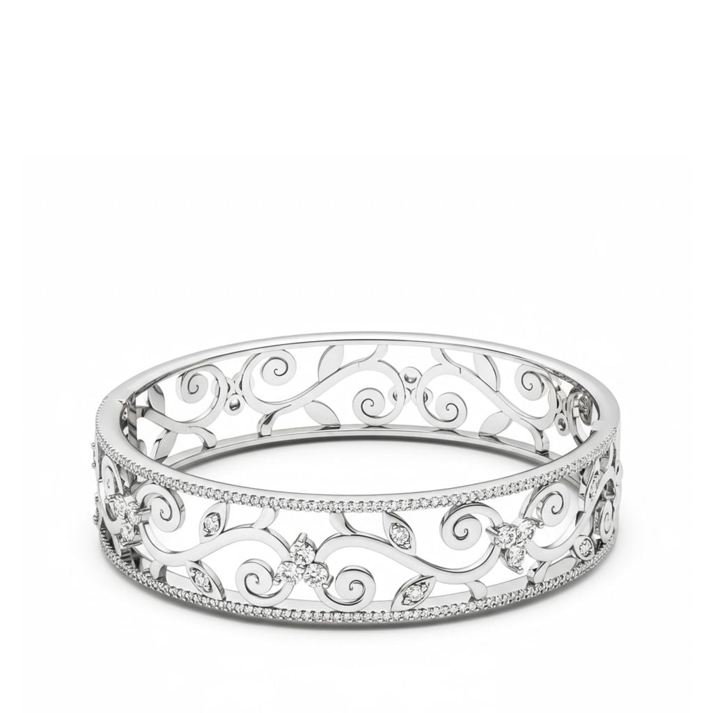  FILIGREE VINE BANGLE 