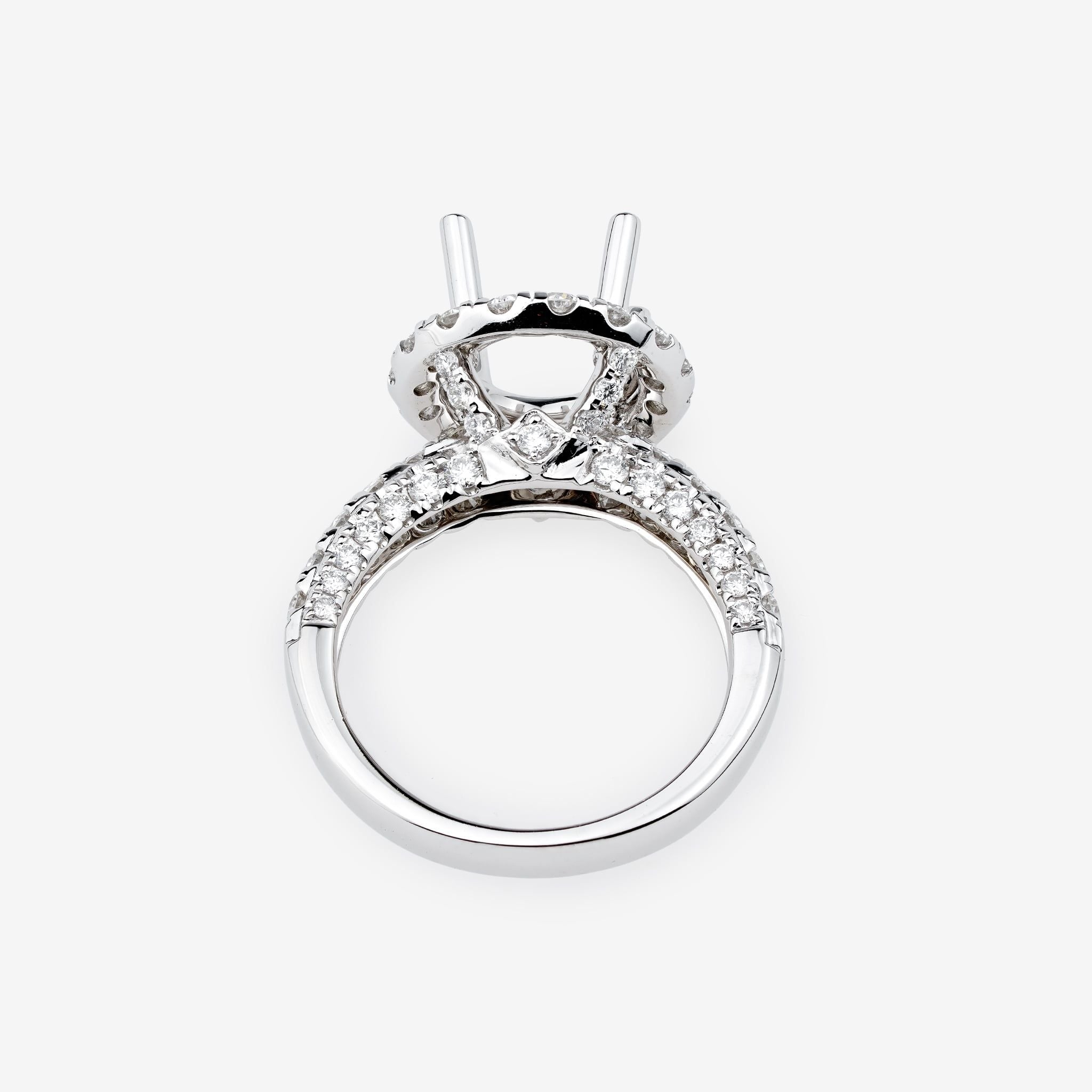 HALO SEMI-SET RING
