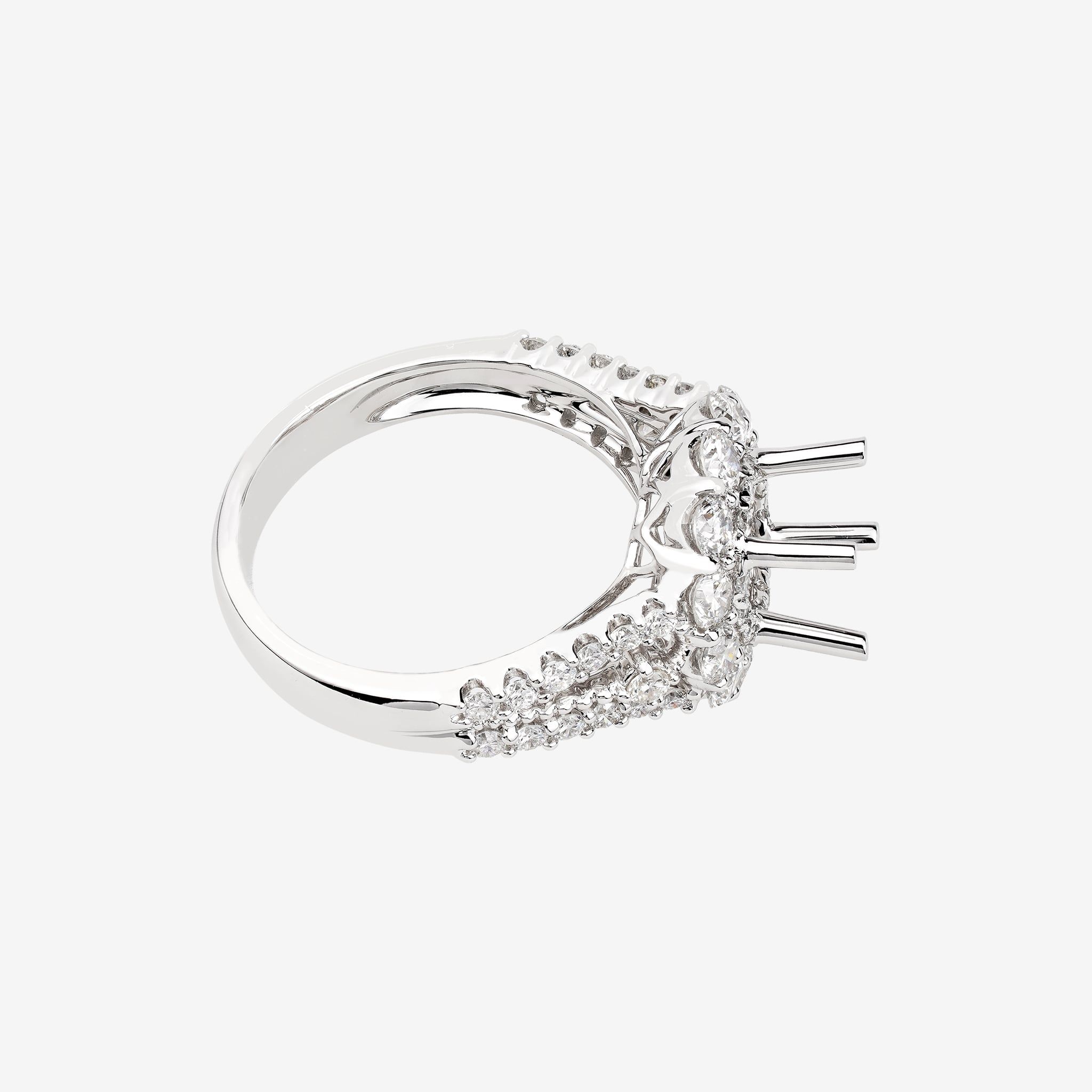 HALO SEMI-SET RING
