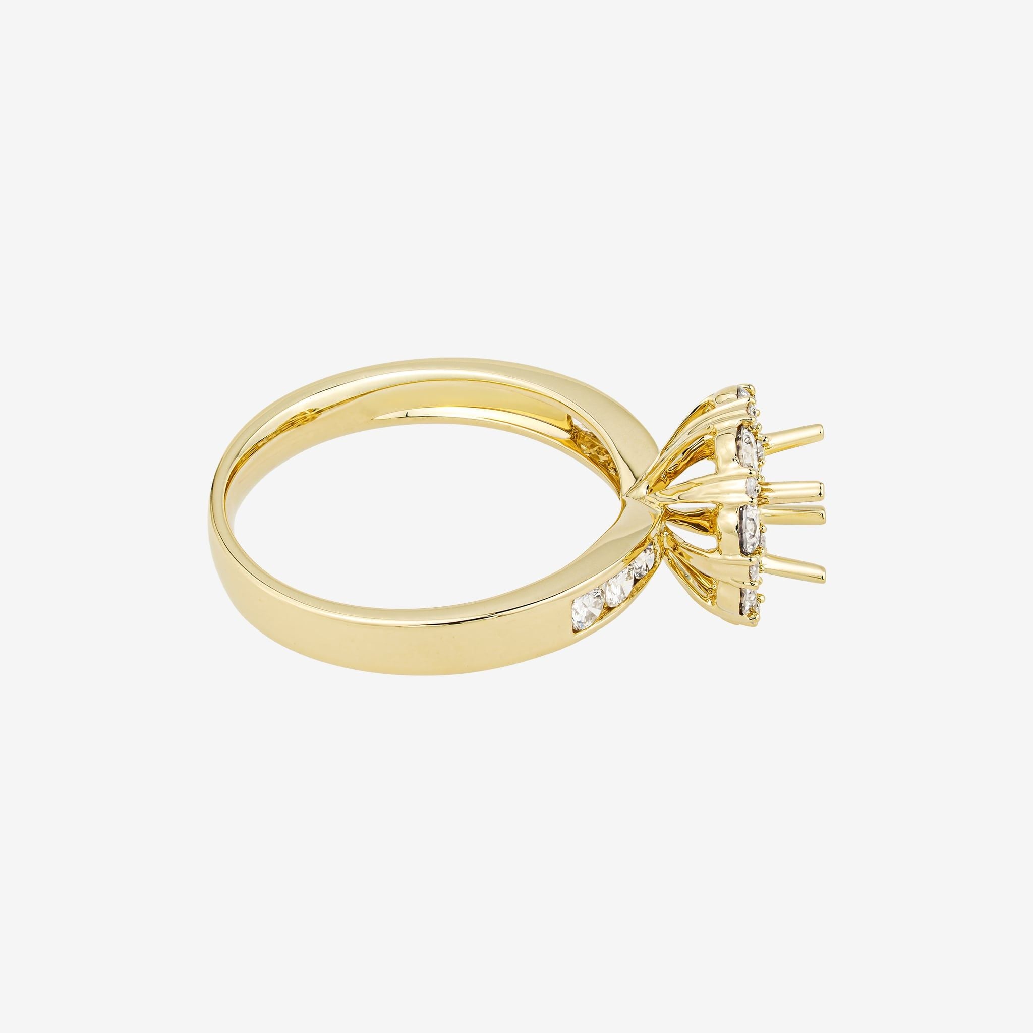HALO SEMI-SET RING