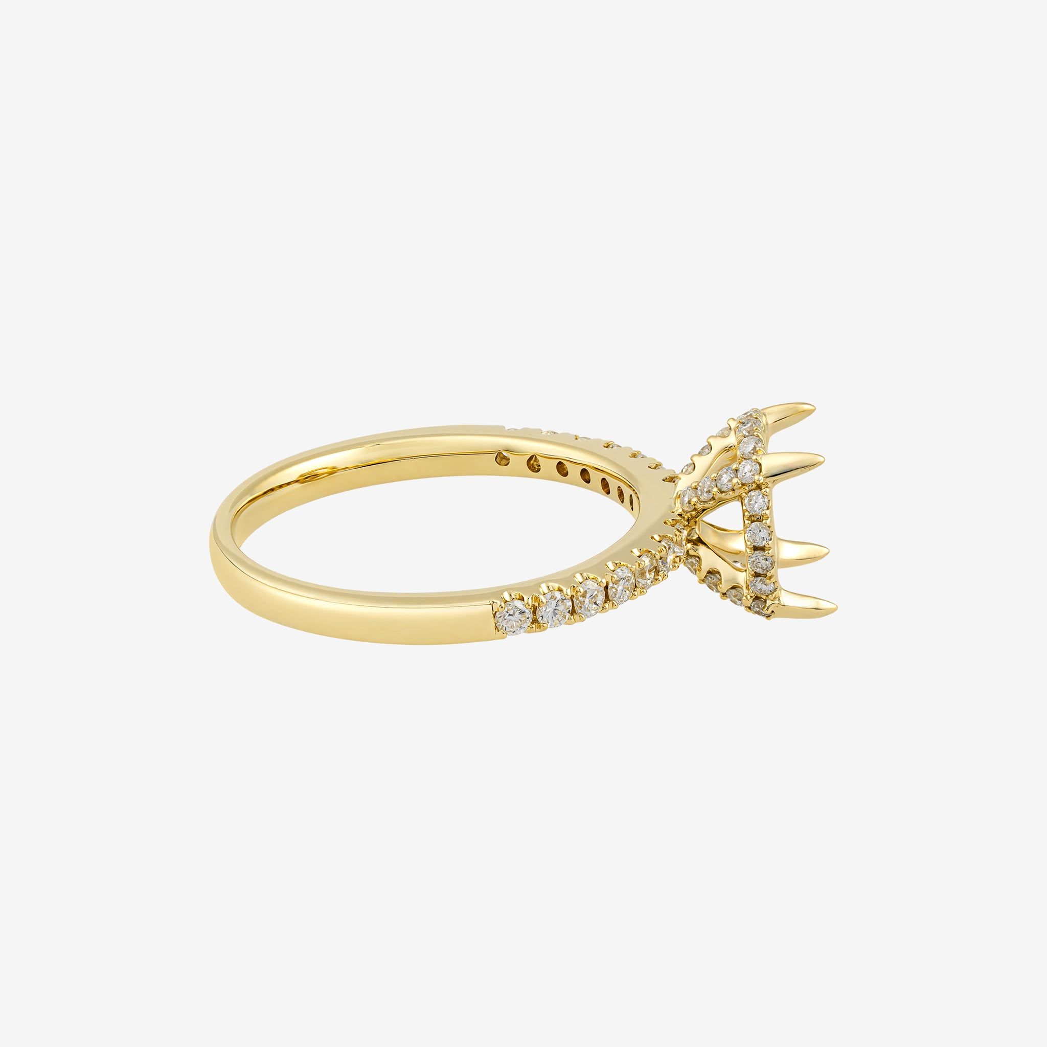 UNDER HALO SEMI-SET RING