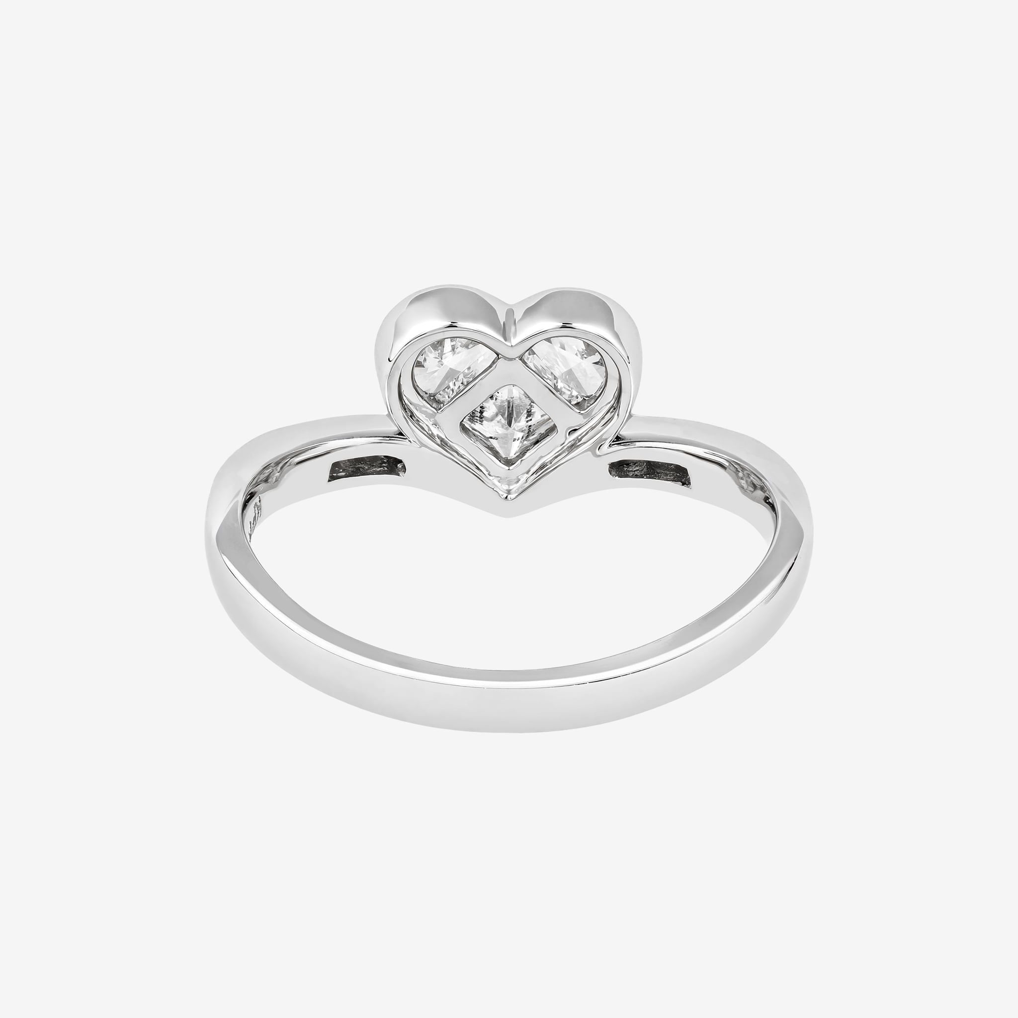 HEART COMPOSITE CONTOUR RING