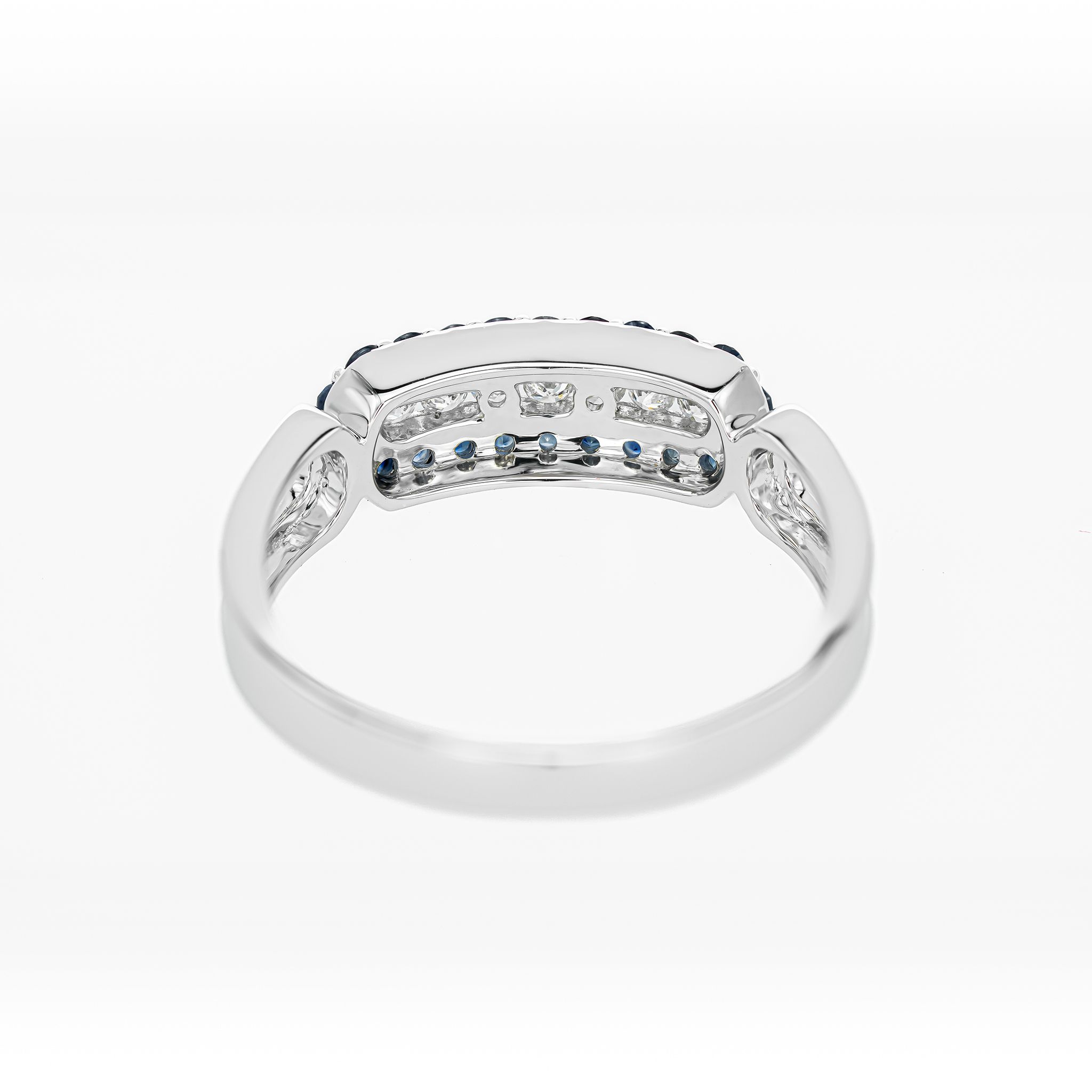 ACCENTED SPLIT SHANK RING