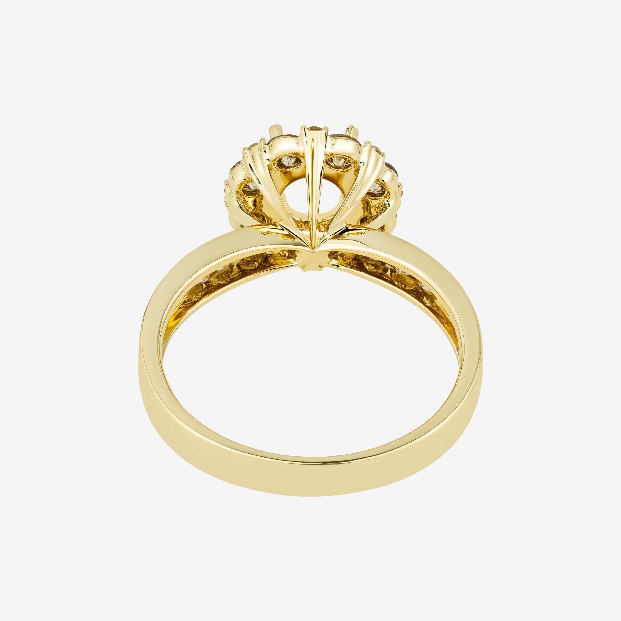 HALO SEMI-SET RING