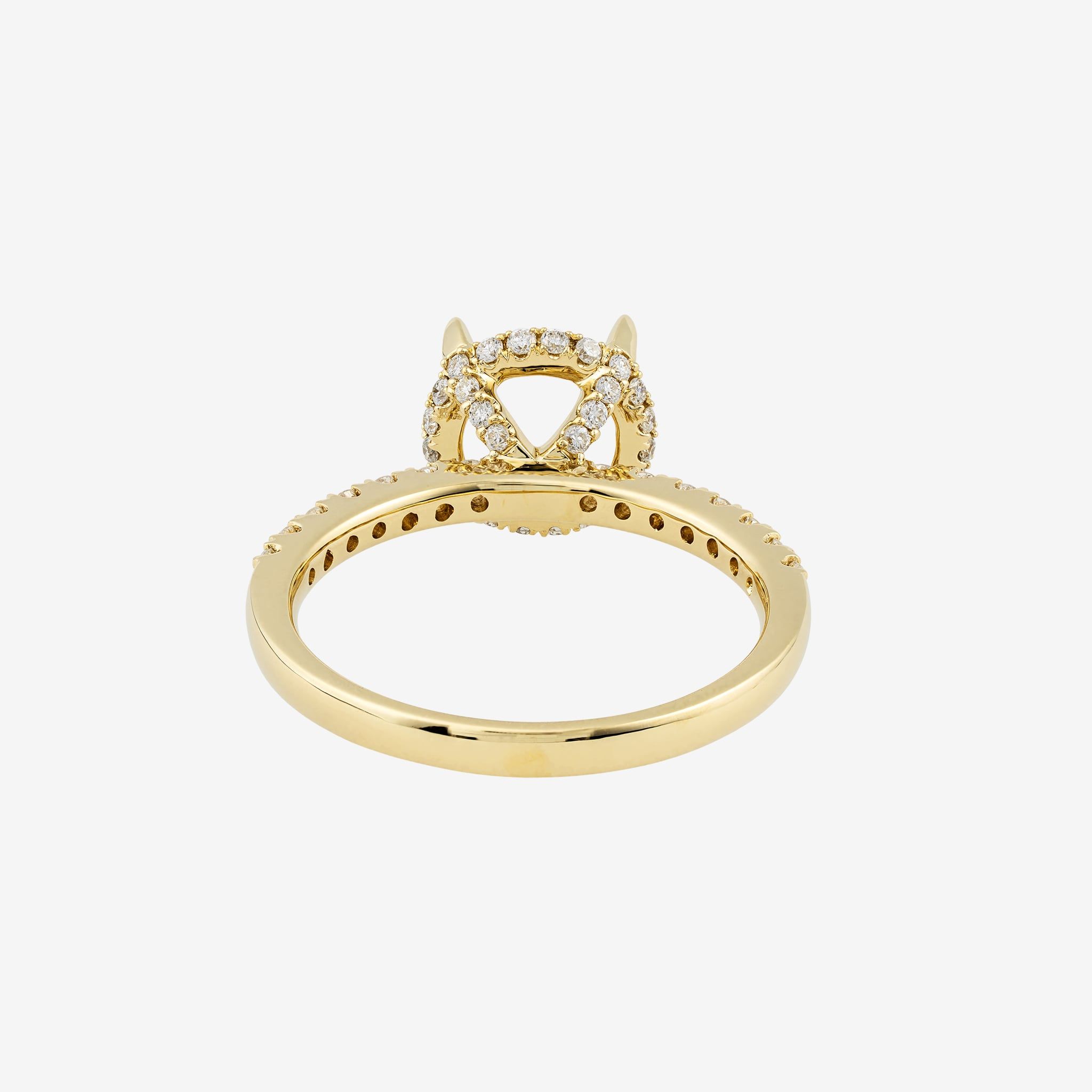 UNDER HALO SEMI-SET RING