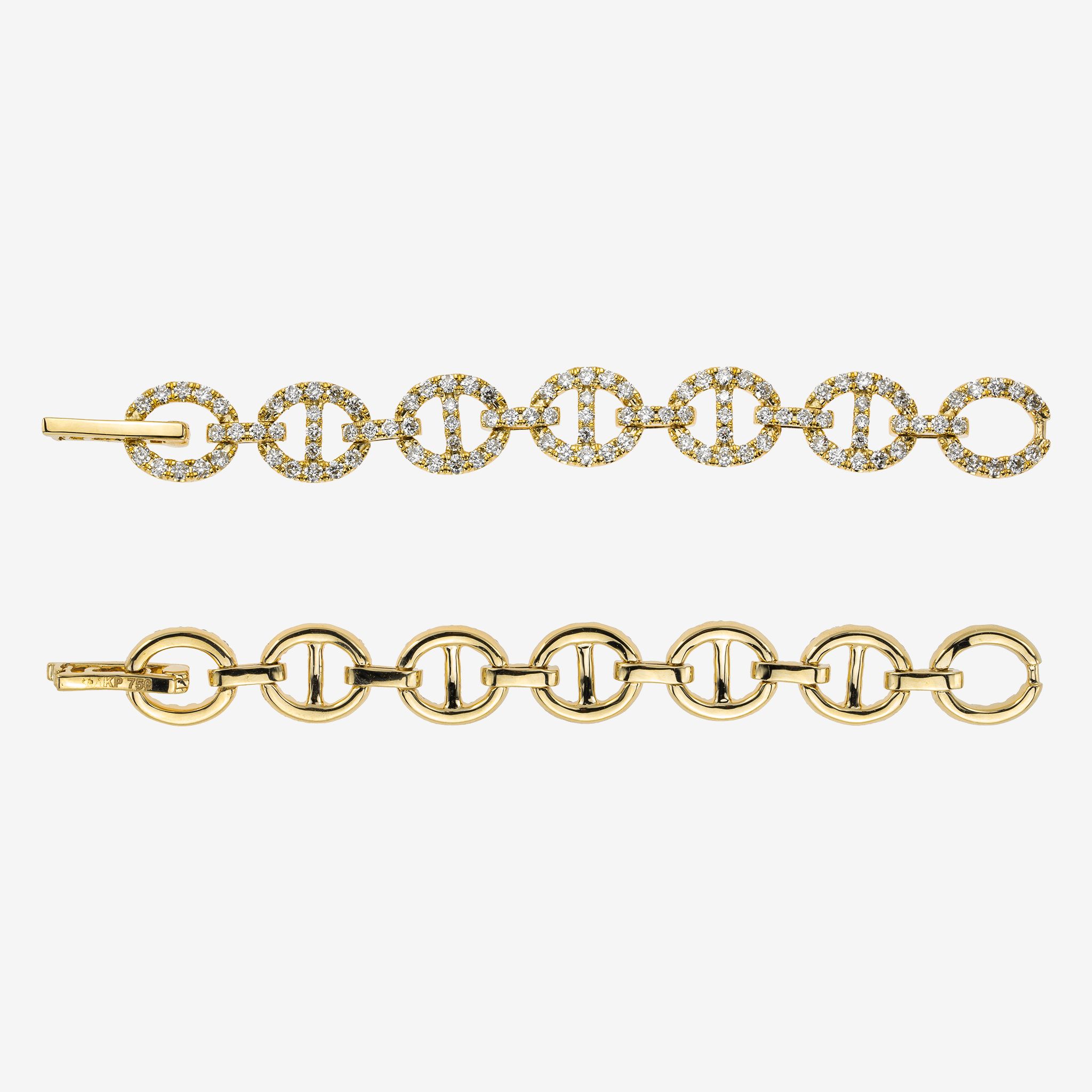 CHAIN LINK ETERNITY BAND