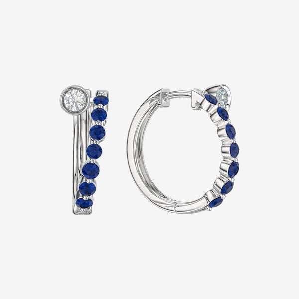  FREEFORM HOOP EARRINGS 