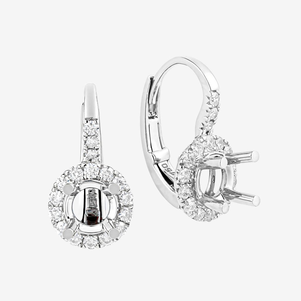  HALO LEVERBACK EARRINGS 