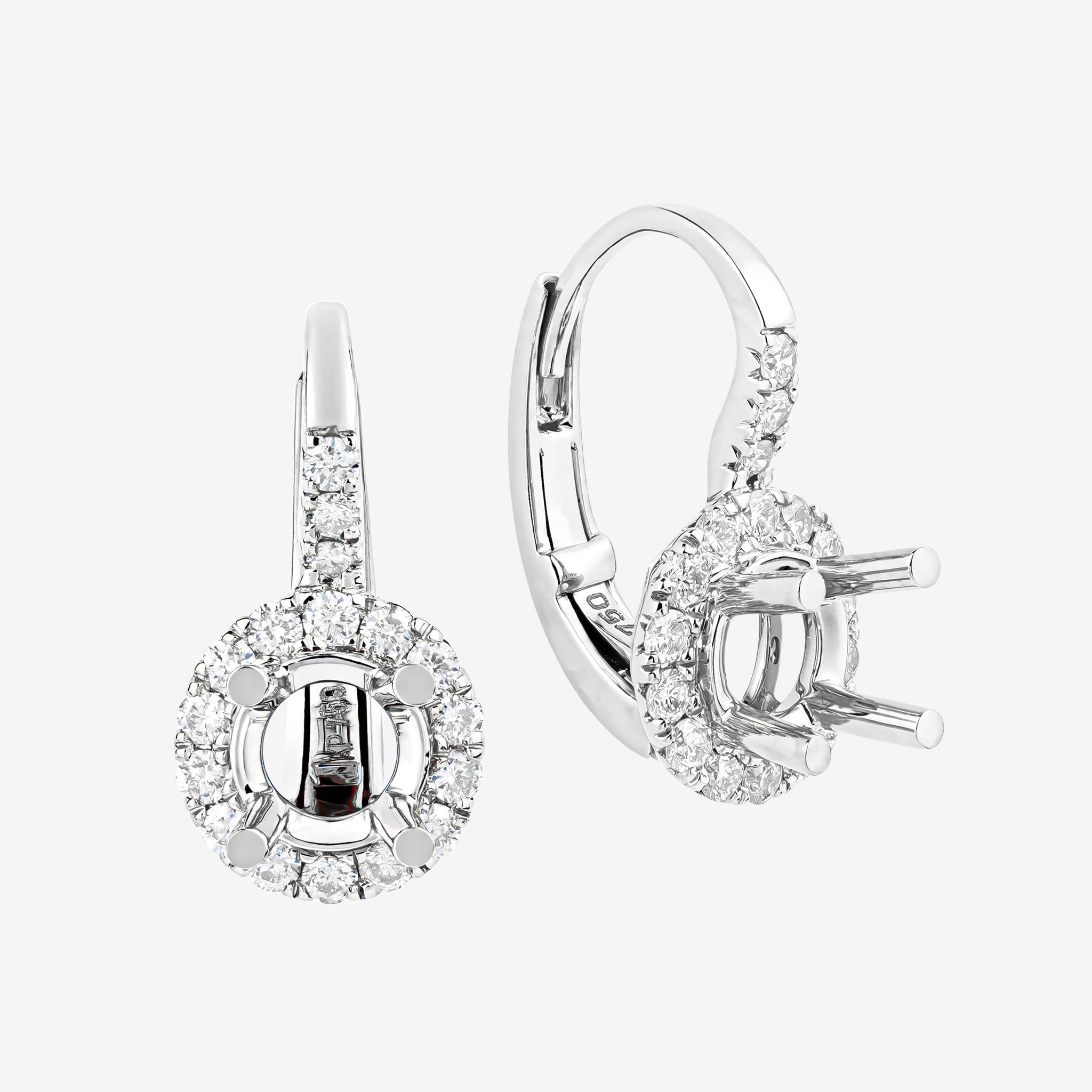 HALO LEVERBACK EARRINGS