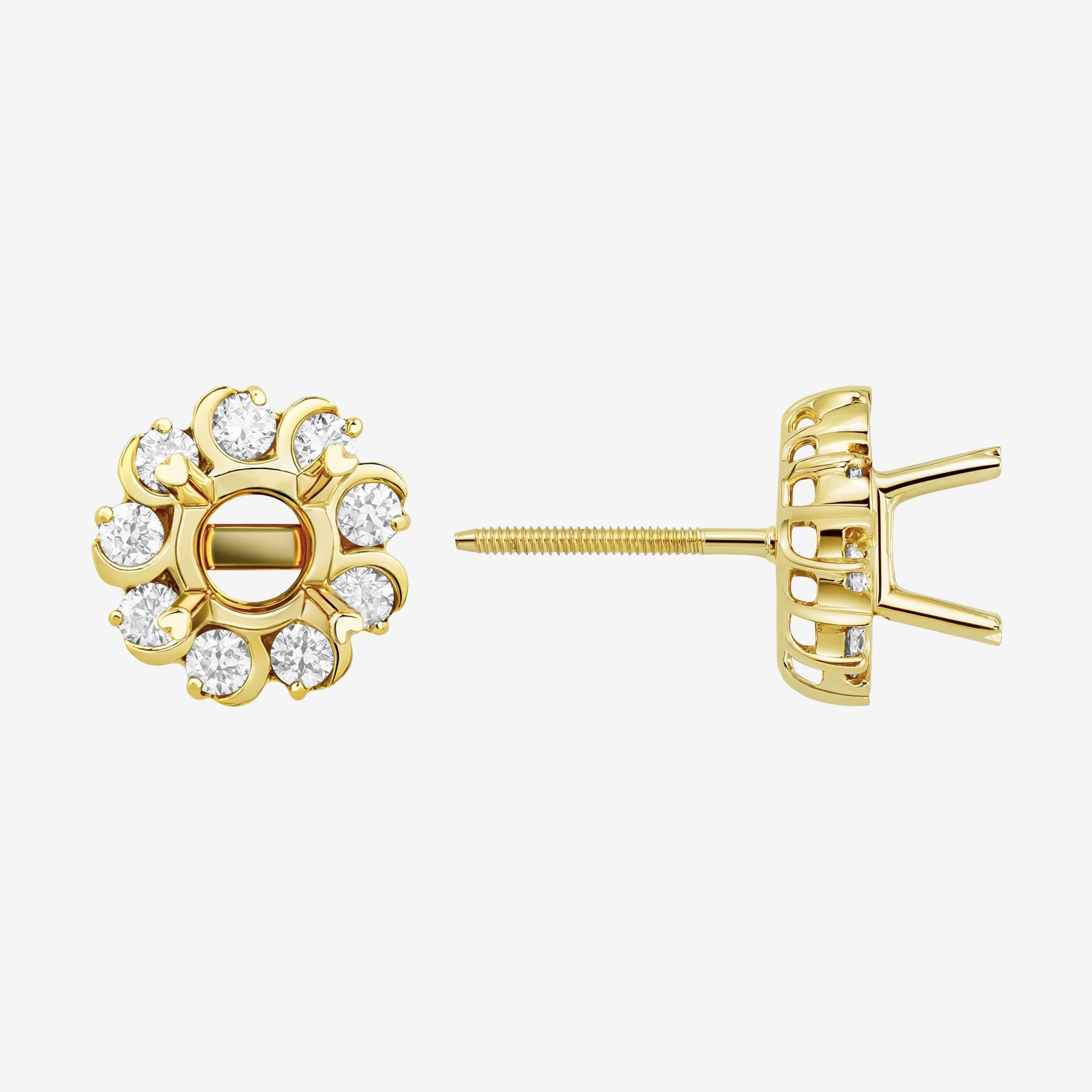 RADIANCE HALO STUD EARRINGS