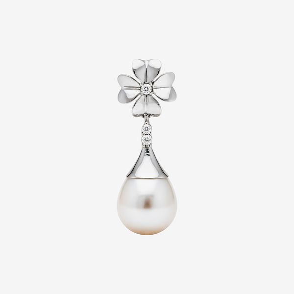  CLOVER DROP PEARL PENDANT 