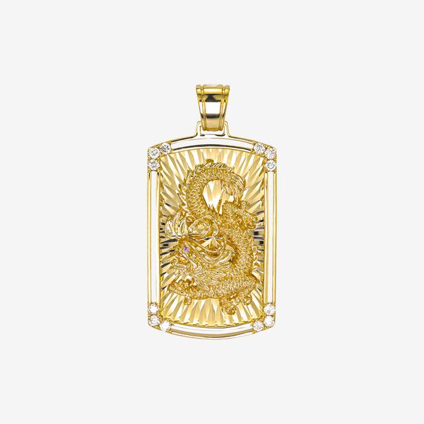  CORNER ACCENTS ZODIAC TAG PENDANT 