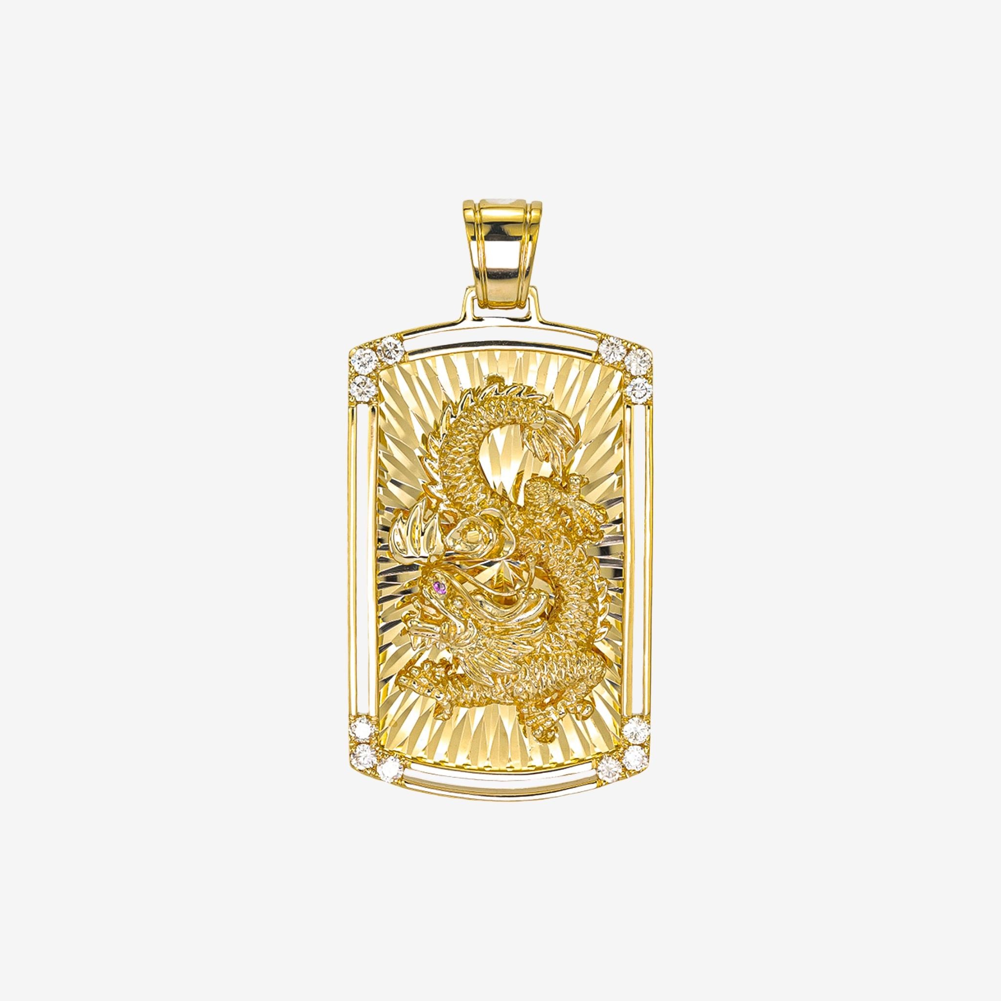 CORNER ACCENTS ZODIAC TAG PENDANT