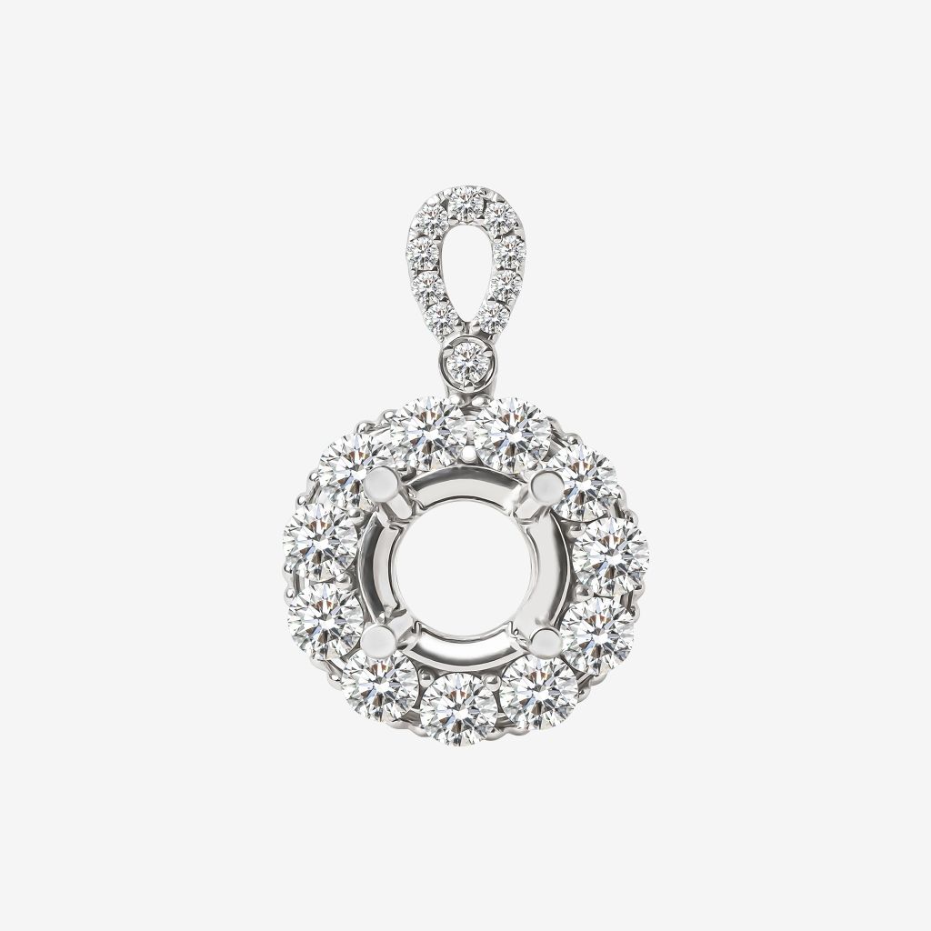  HALO SEMI-SET PENDANT 