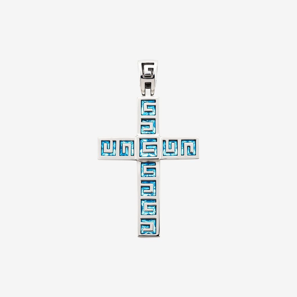  MEANDER CROSS PENDANT 