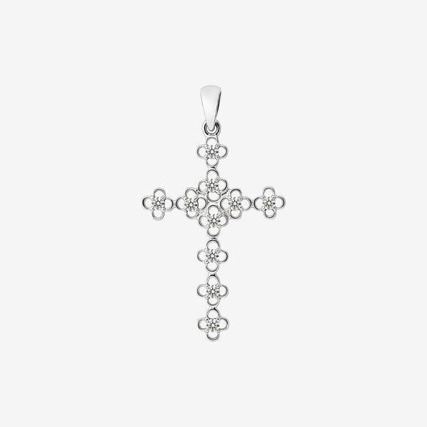  BLOOMLINE CROSS PENDANT 