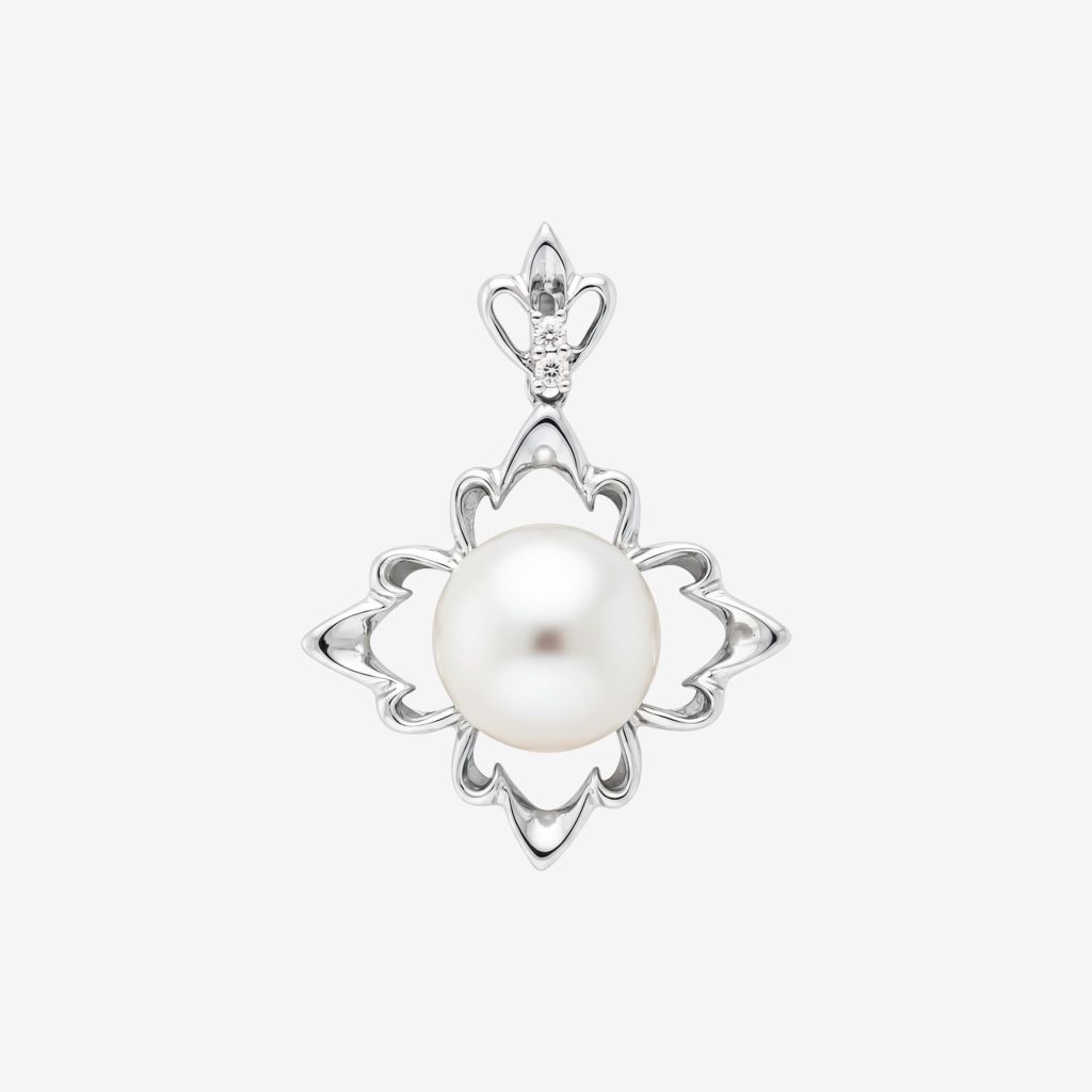  FLORAL PEARL PENDANT 