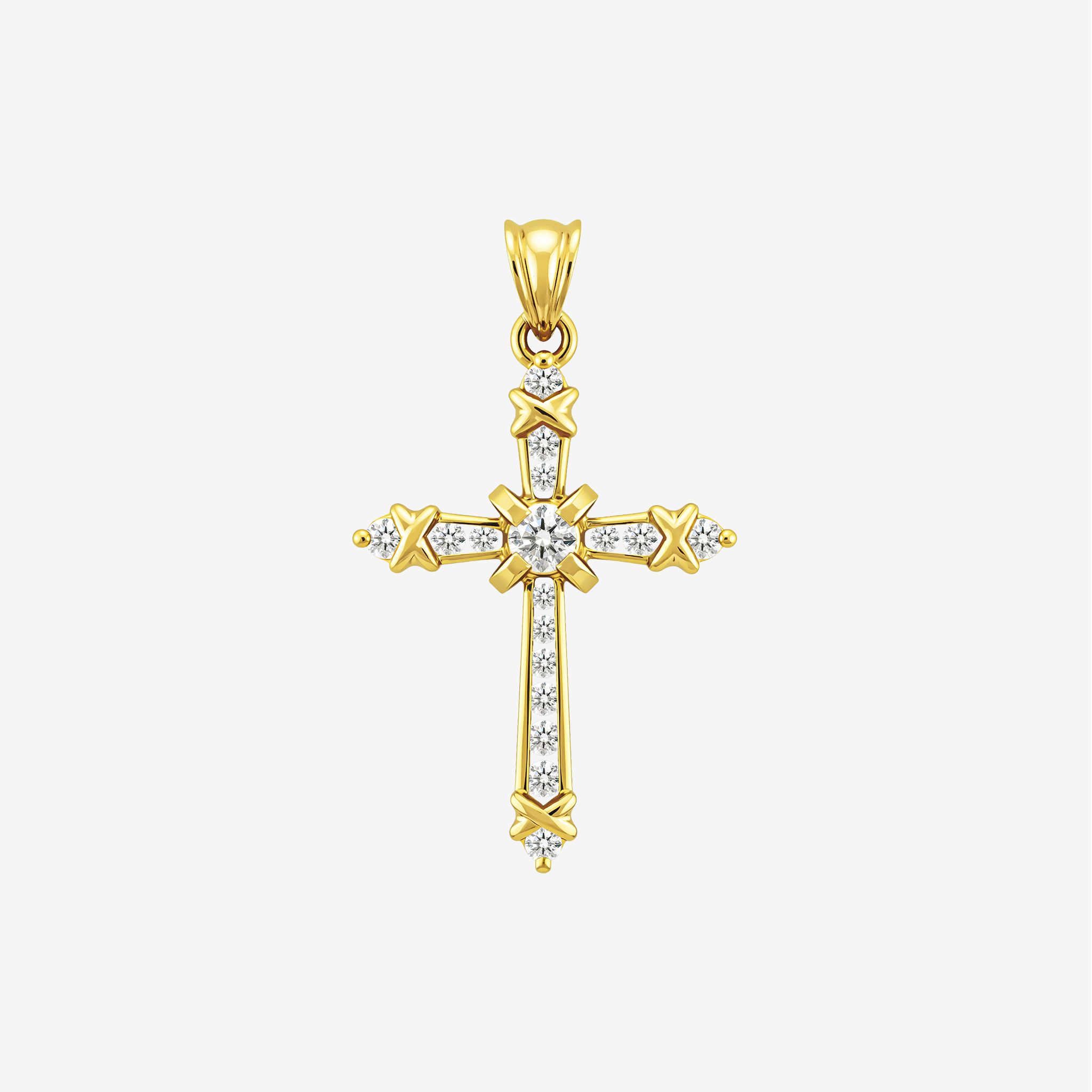 AXIS CROSS PENDANT