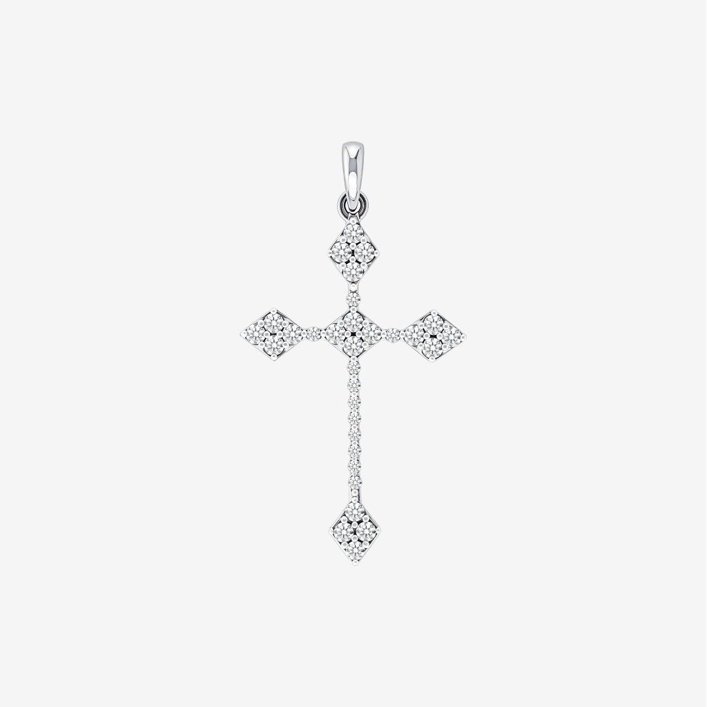  RADIANT CROSS PENDANT 