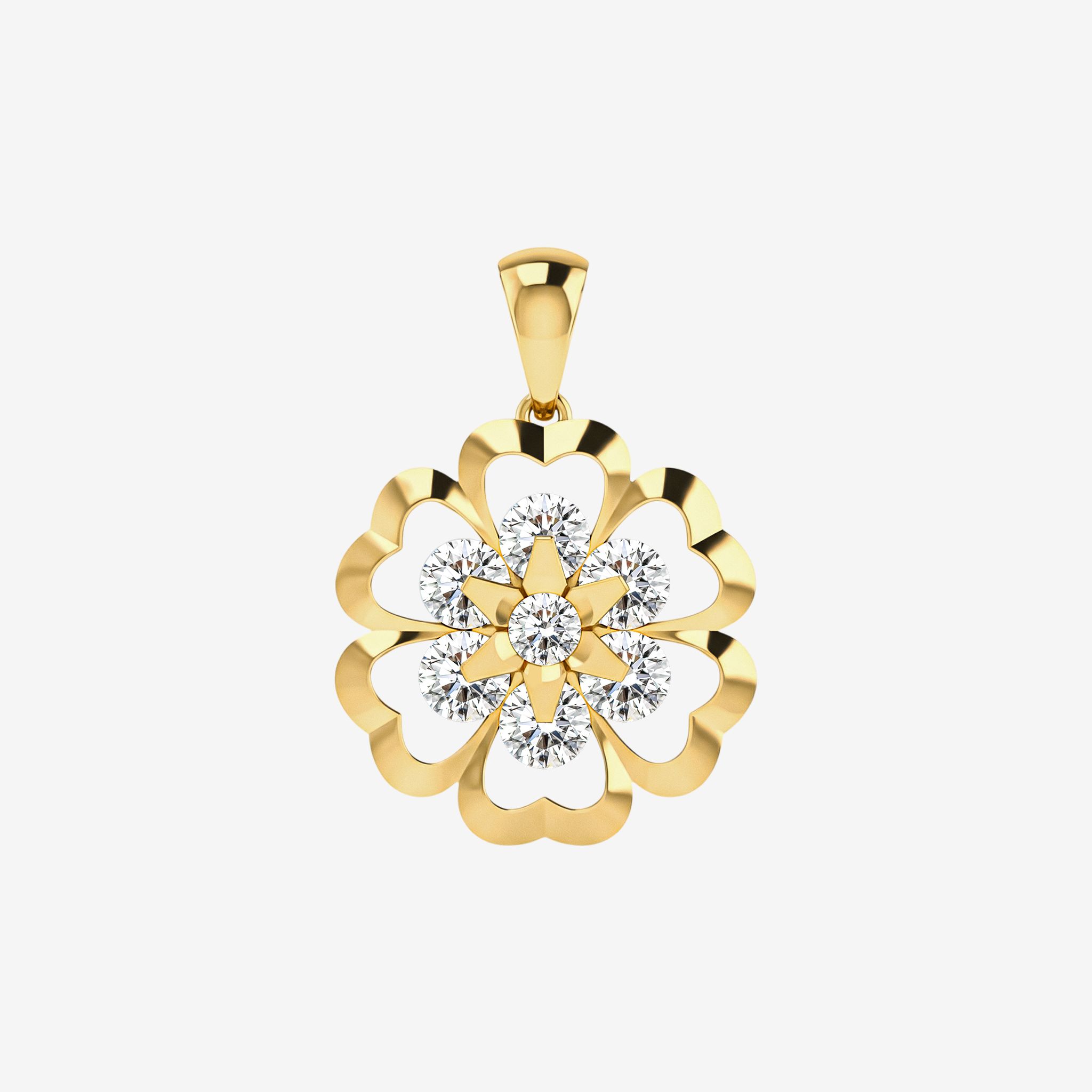 LUMINOUS BLOSSOM PENDANT