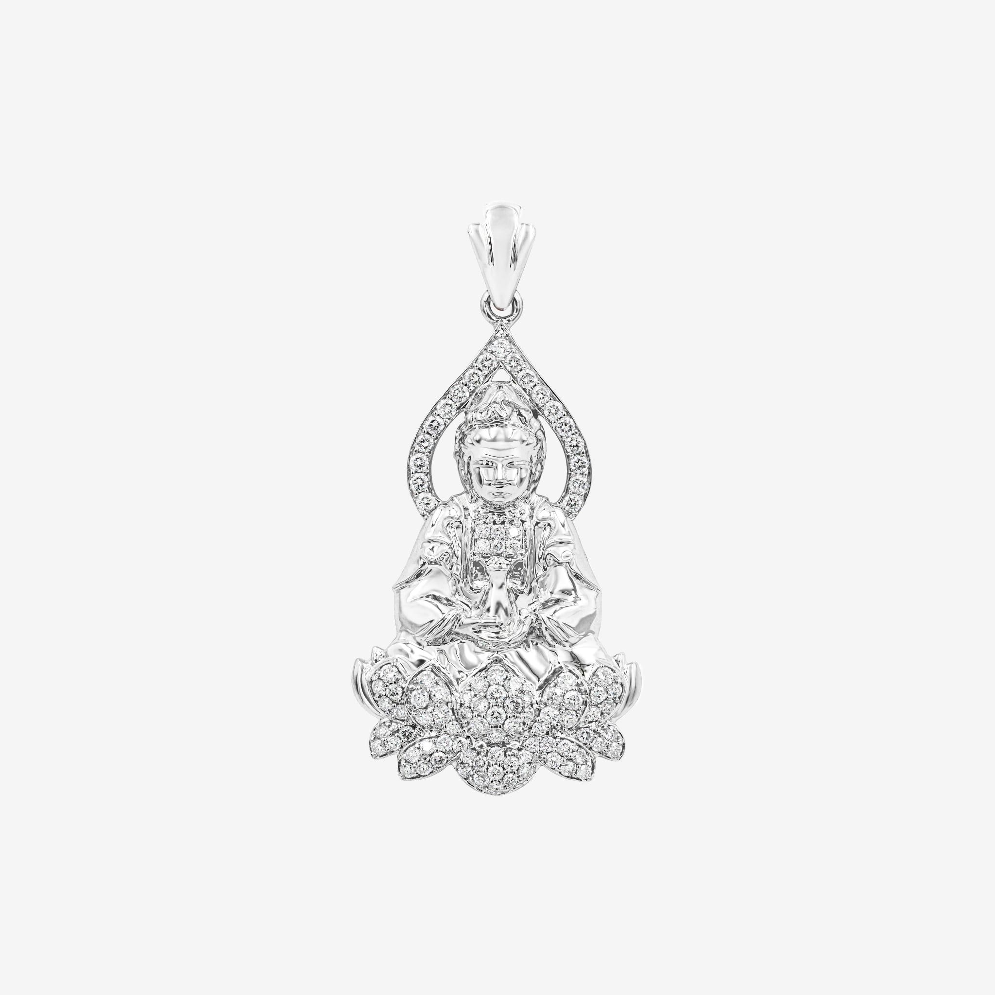 MANDORLA GUANYIN PENDANT