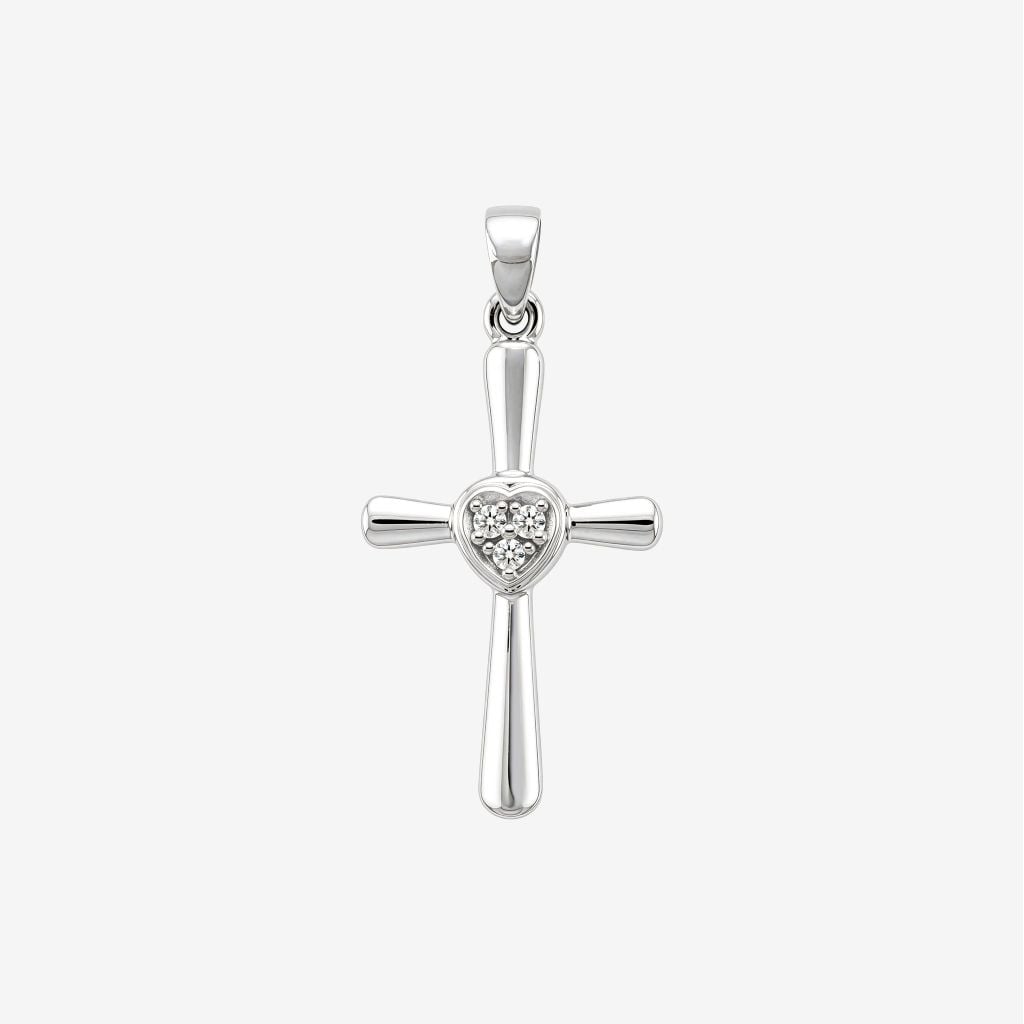  HEARTCORE CROSS PENDANT 