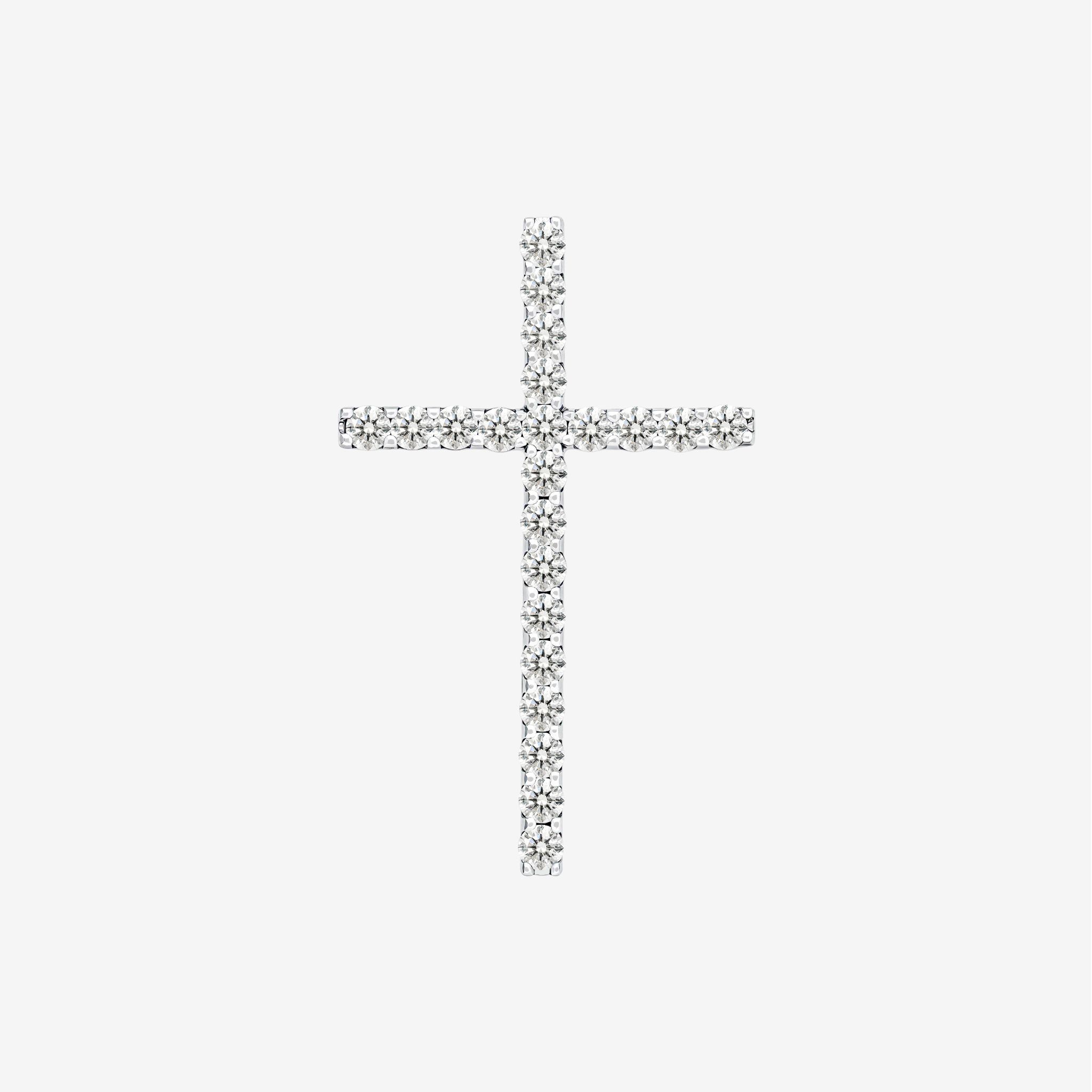 PAVÉ CROSS PENDANT