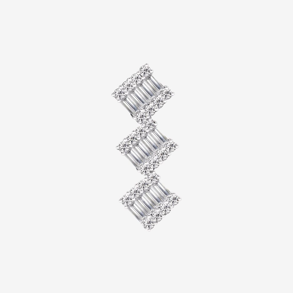  ZIGZAG ICE PENDANT 