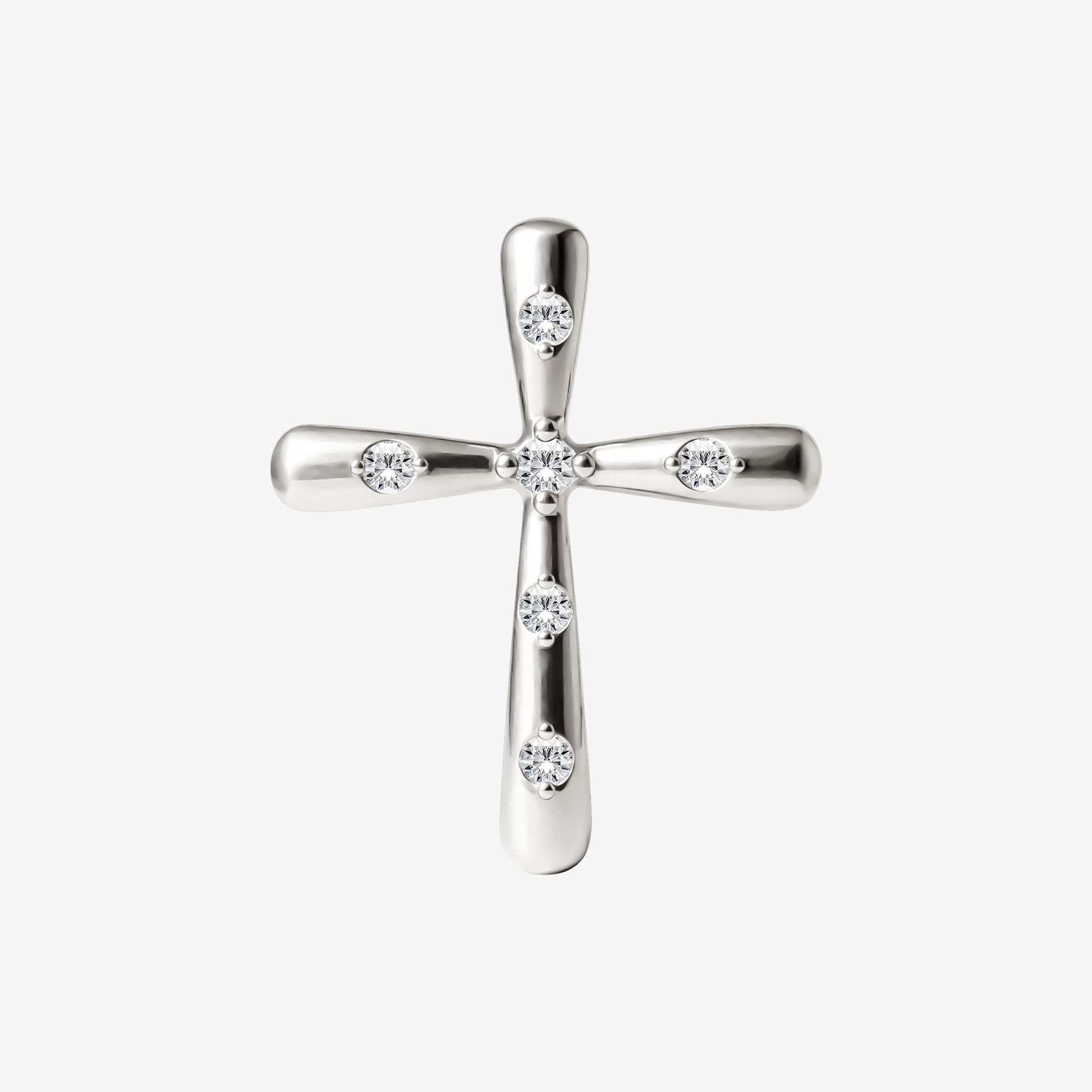 ACCENTED CROSS PENDANT