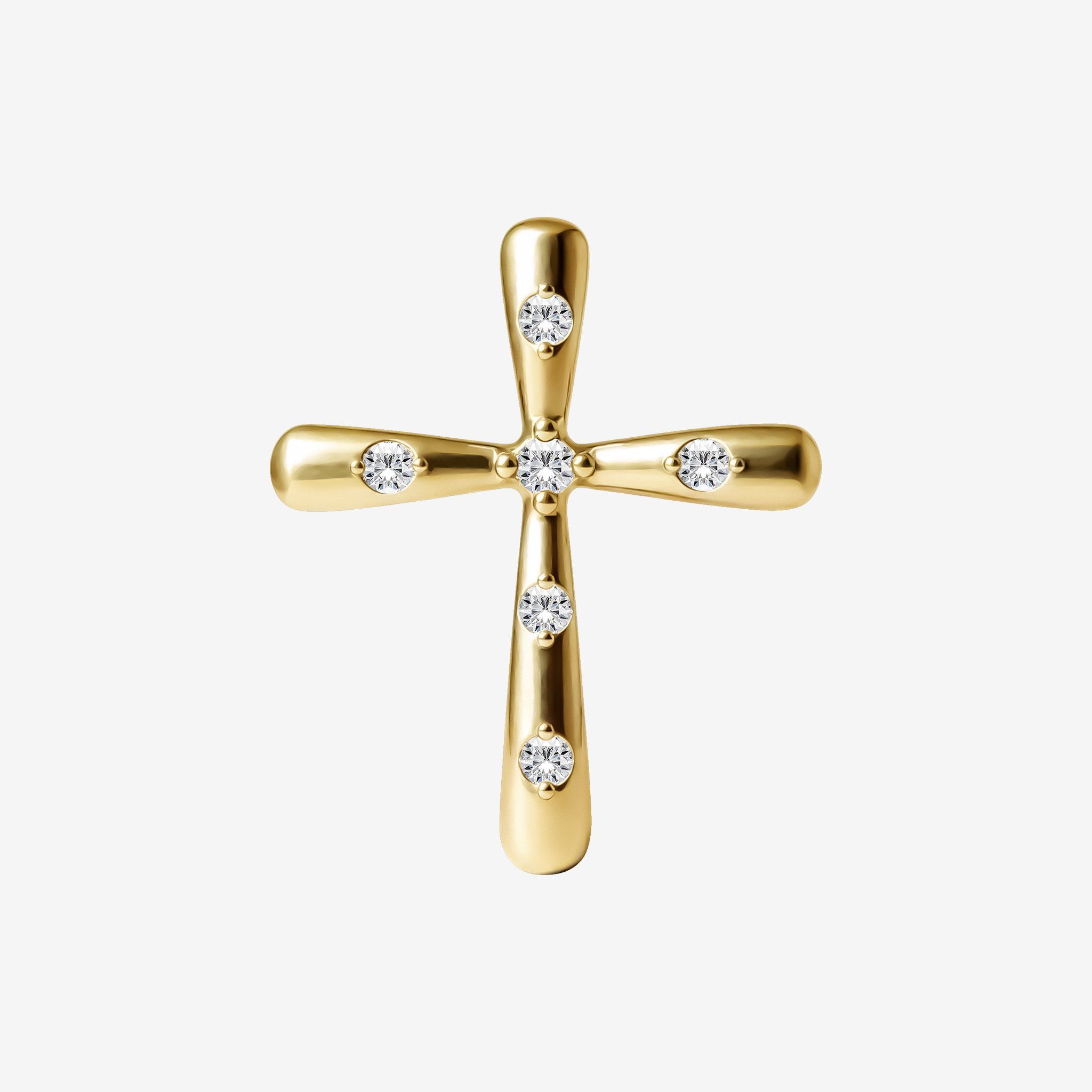 ACCENTED CROSS PENDANT
