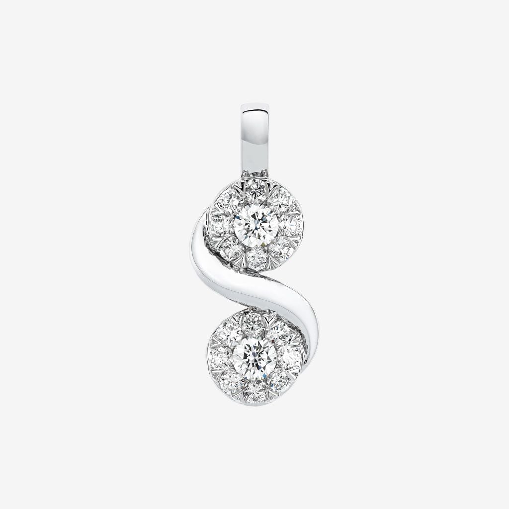  SERPENTINE CLUSTER PENDANT 