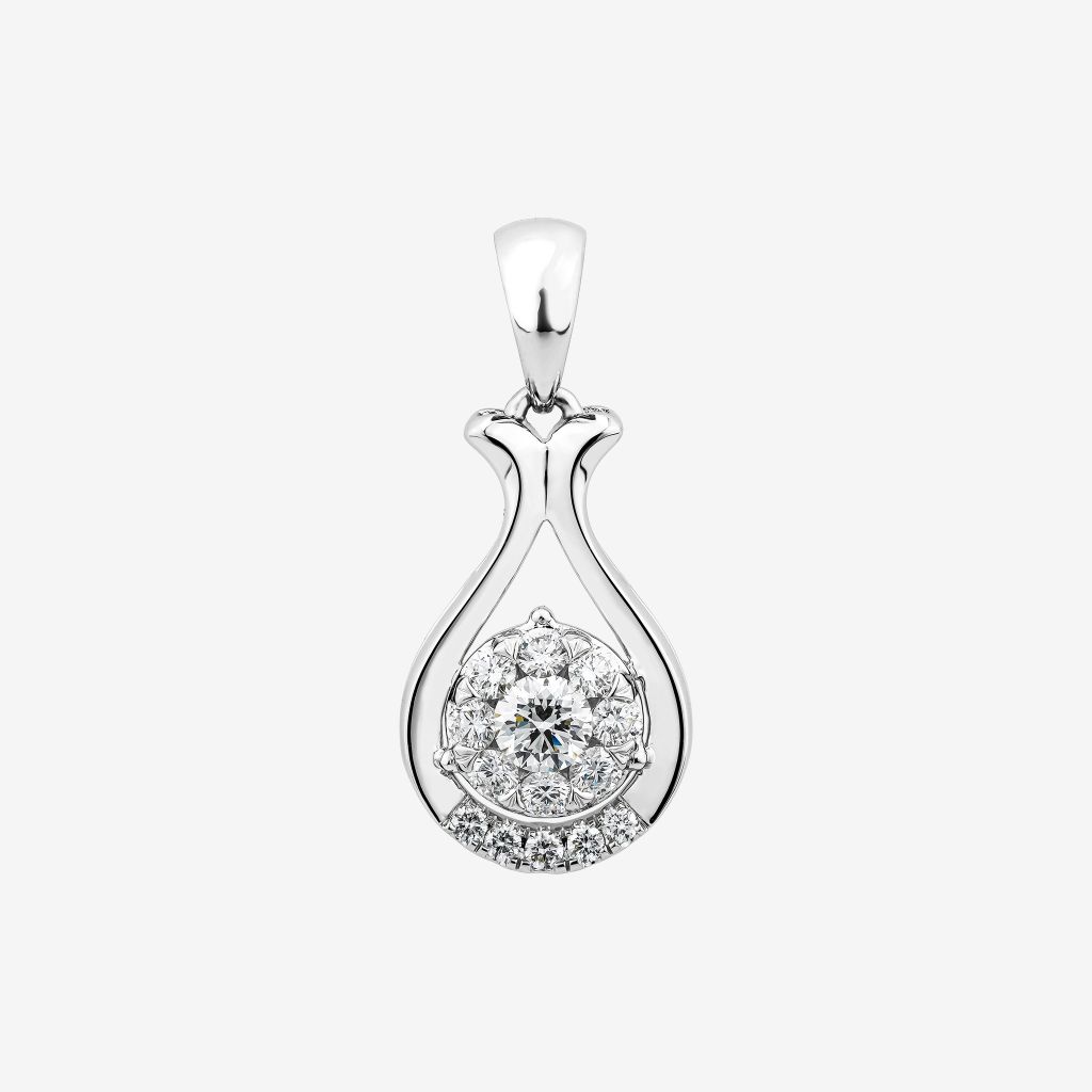  CLUSTER WATERDROP PENDANT 