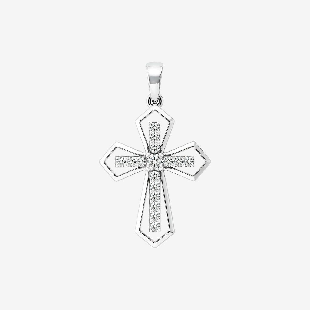  FLARED-ARM CROSS PENDANT 