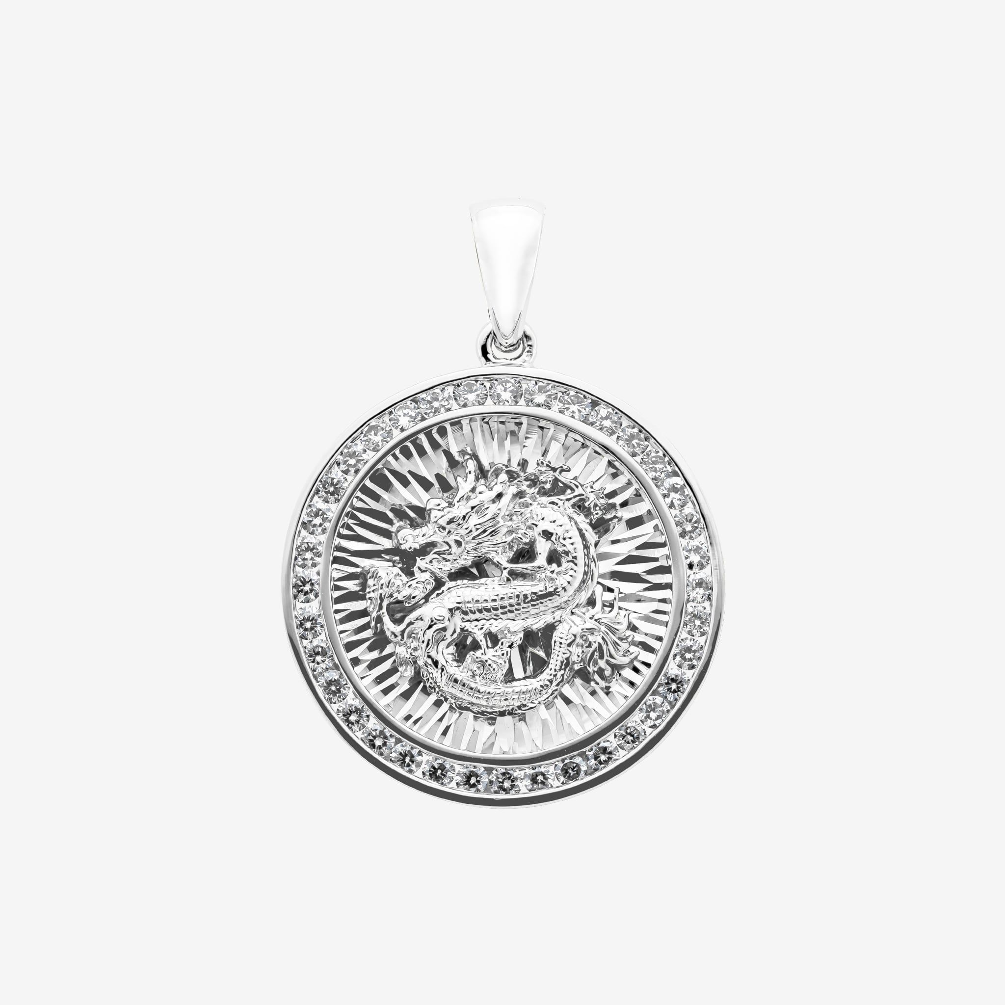 HALO ZODIAC MEDALLION PENDANT