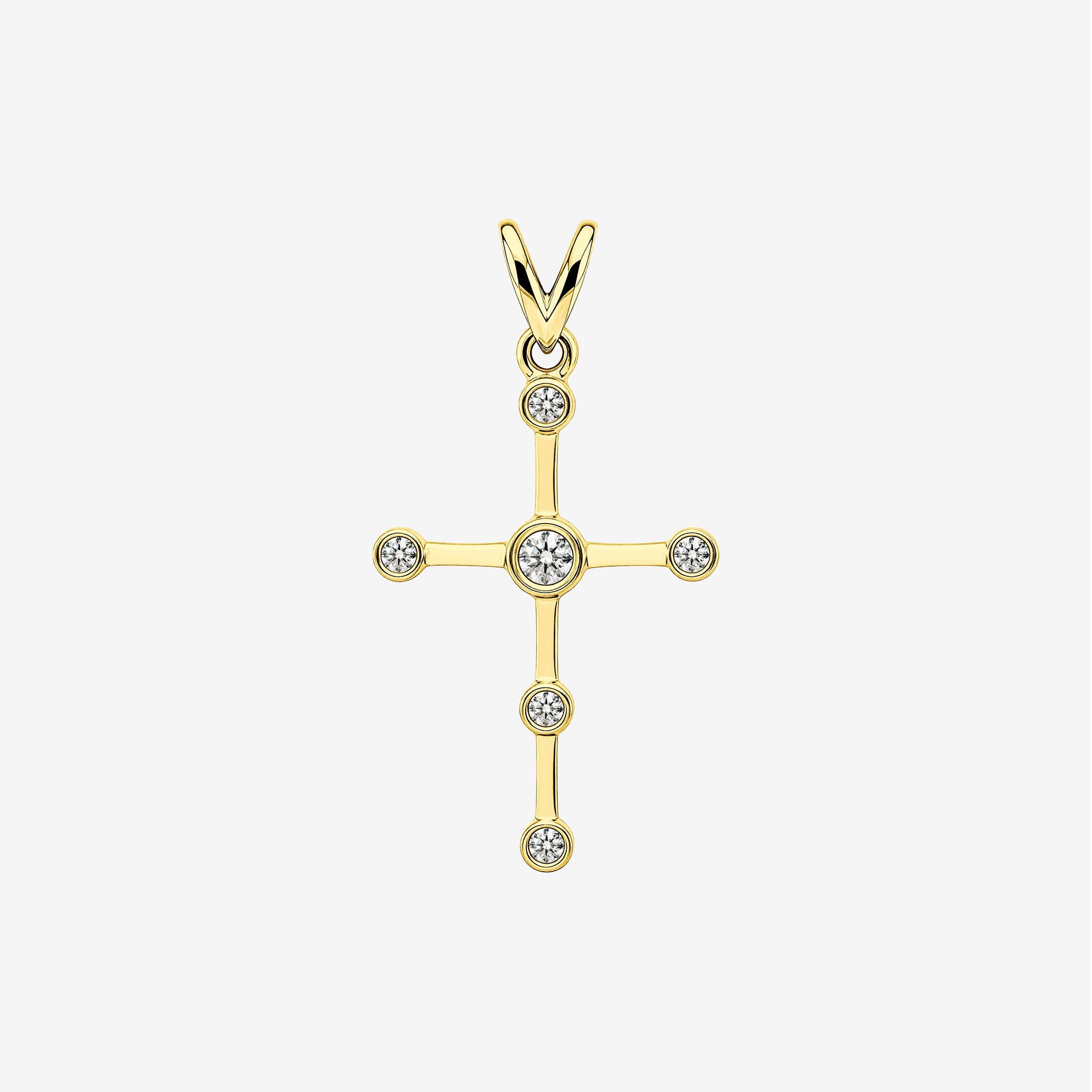 LINEA CROSS PENDANT